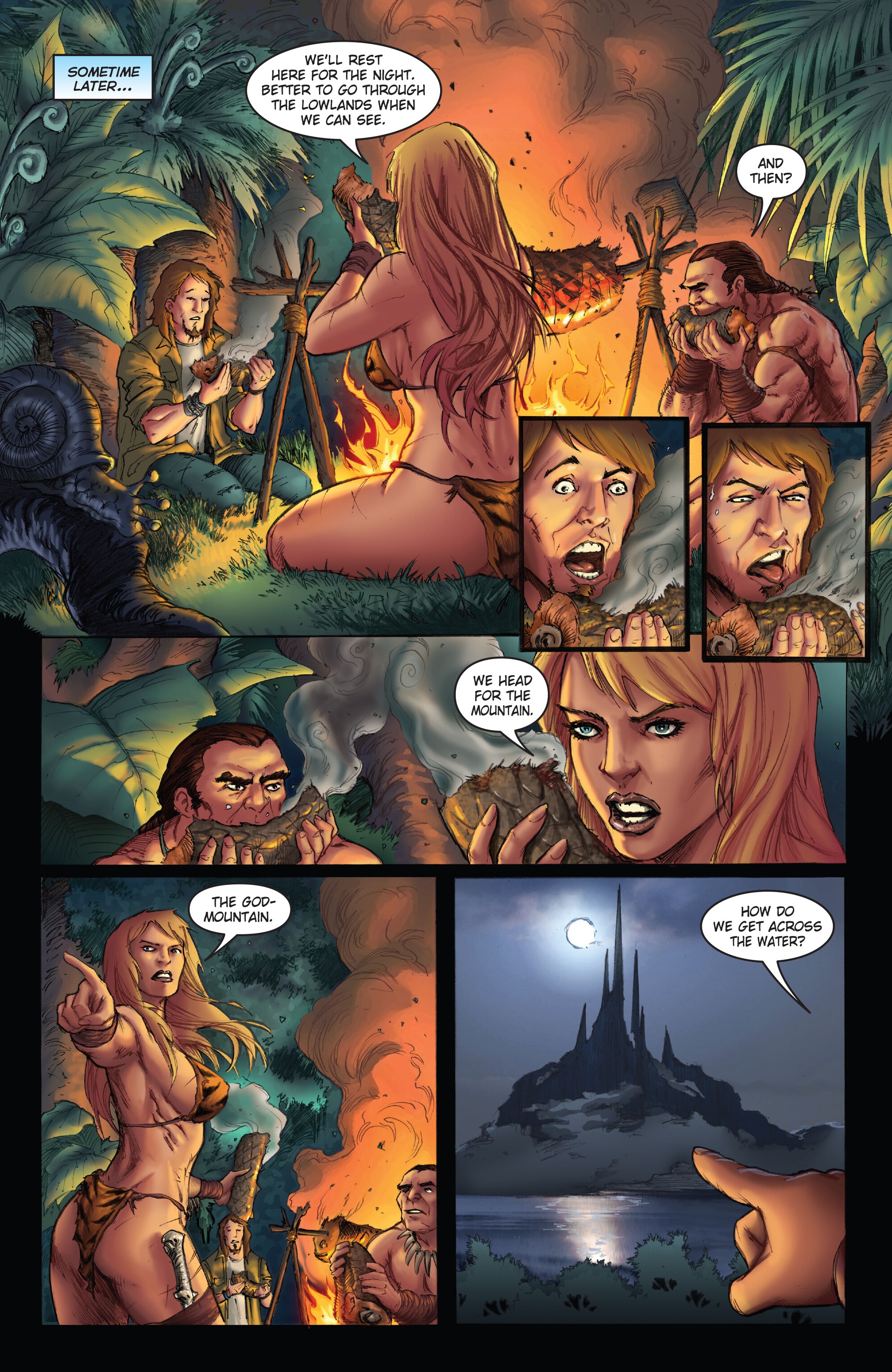 Read online Frank Cho's Jungle Girl: The Complete Omnibus comic -  Issue # TPB (Part 2) - 44