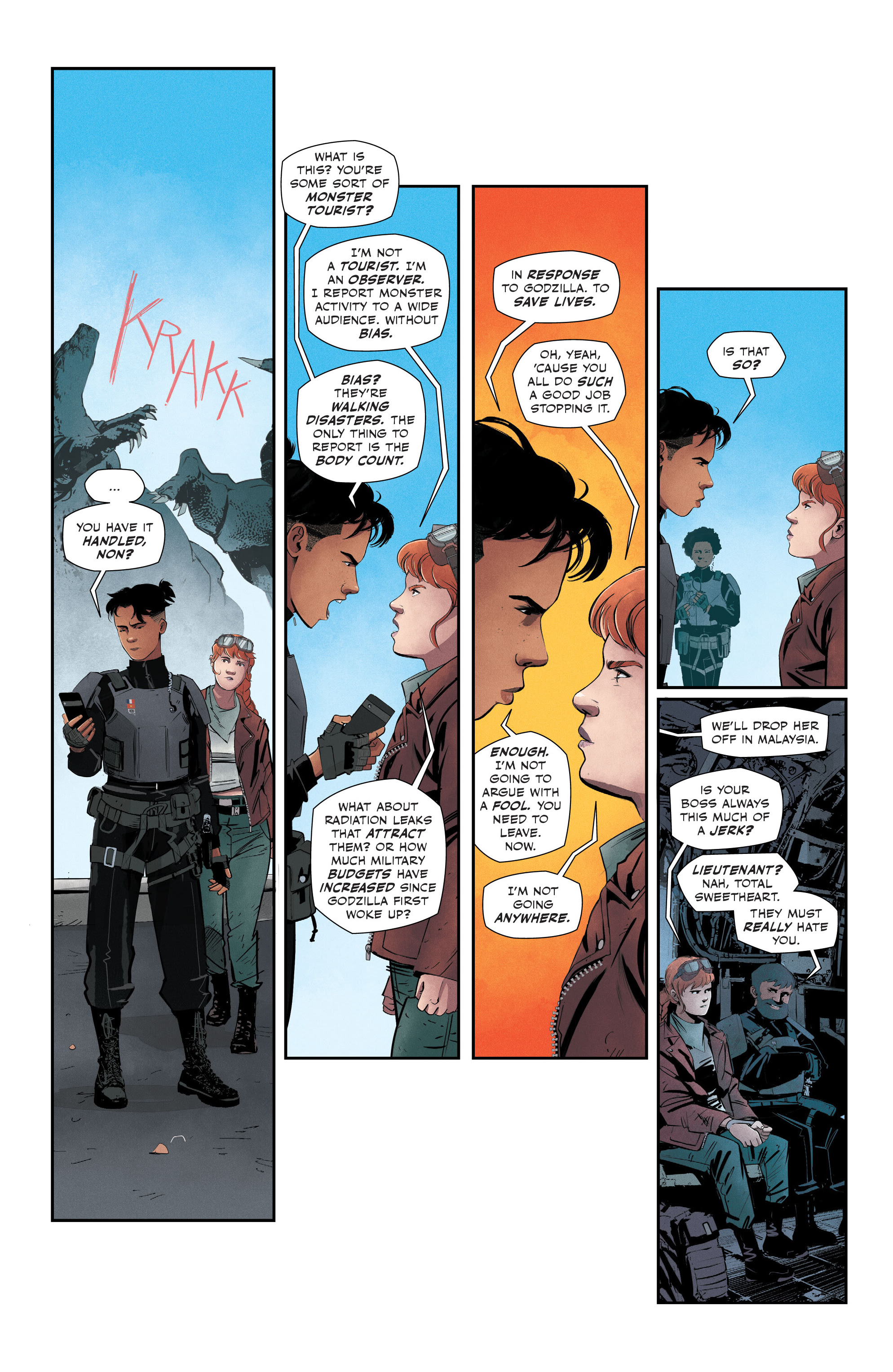 Read online Godzilla: Valentines Day Special comic -  Issue # Full - 10