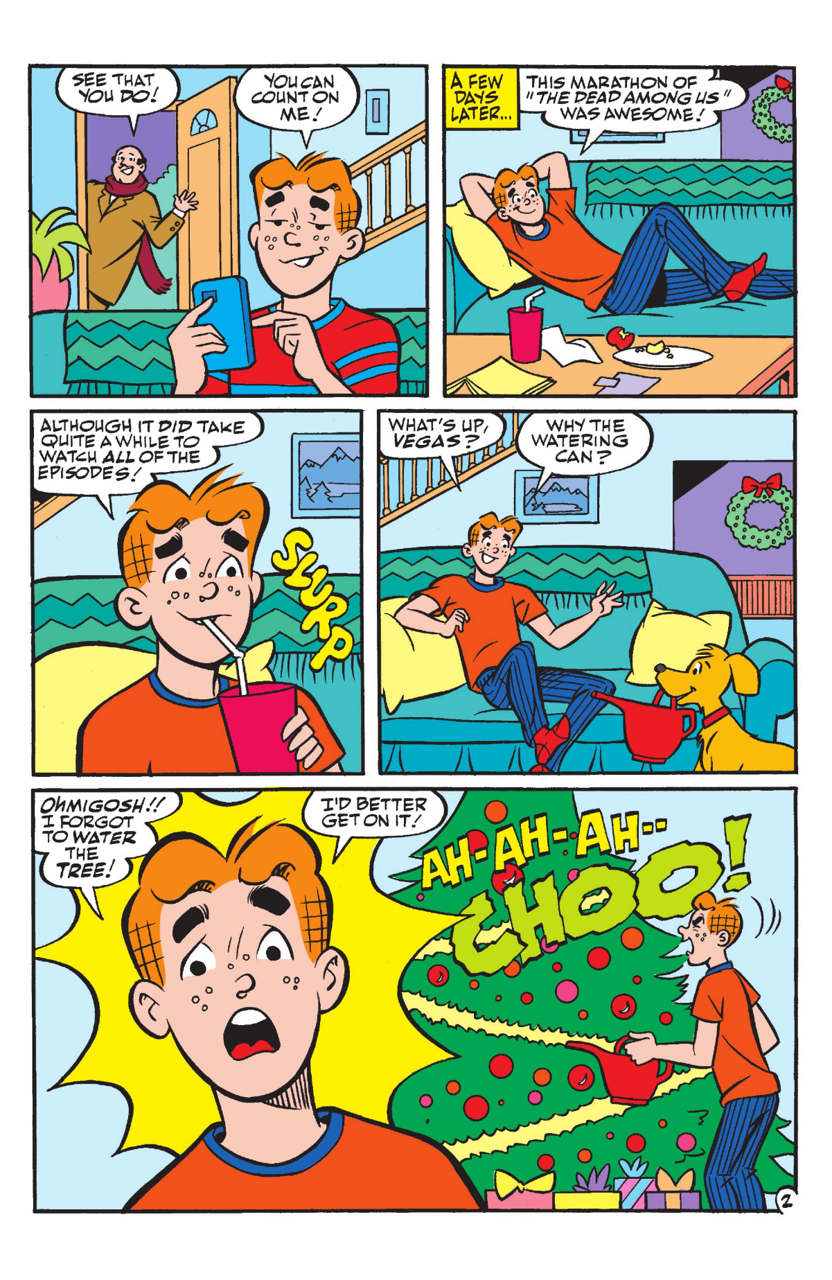 Read online Archie Christmas Spectacular (2022) comic -  Issue # Full - 14