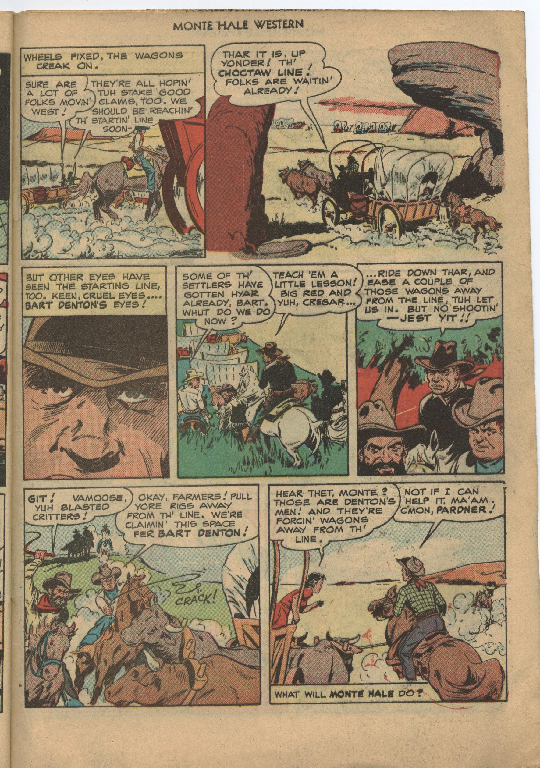 Read online Monte Hale Western comic -  Issue #29 - 45