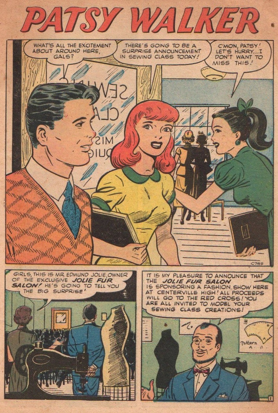 Read online Patsy Walker comic -  Issue #47 - 3