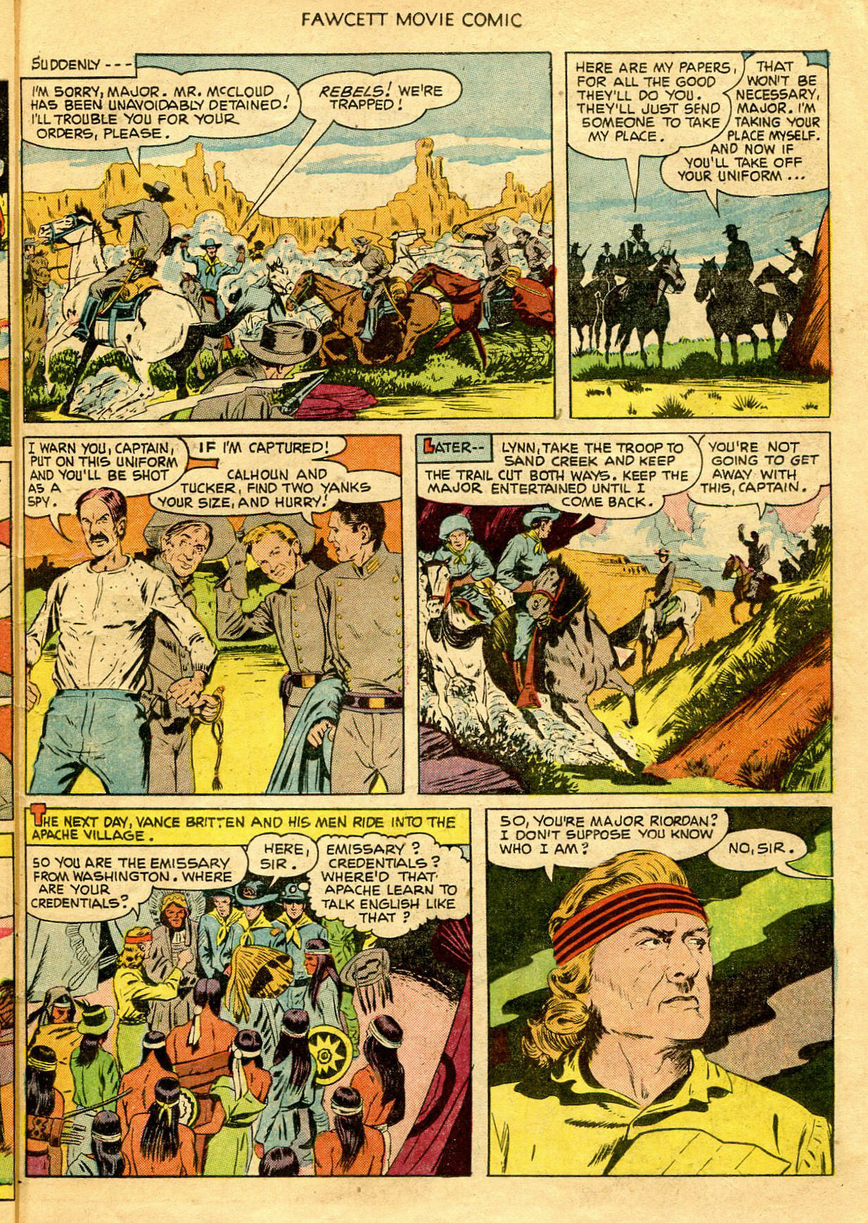 Read online Fawcett Movie Comic comic -  Issue #14 - 11