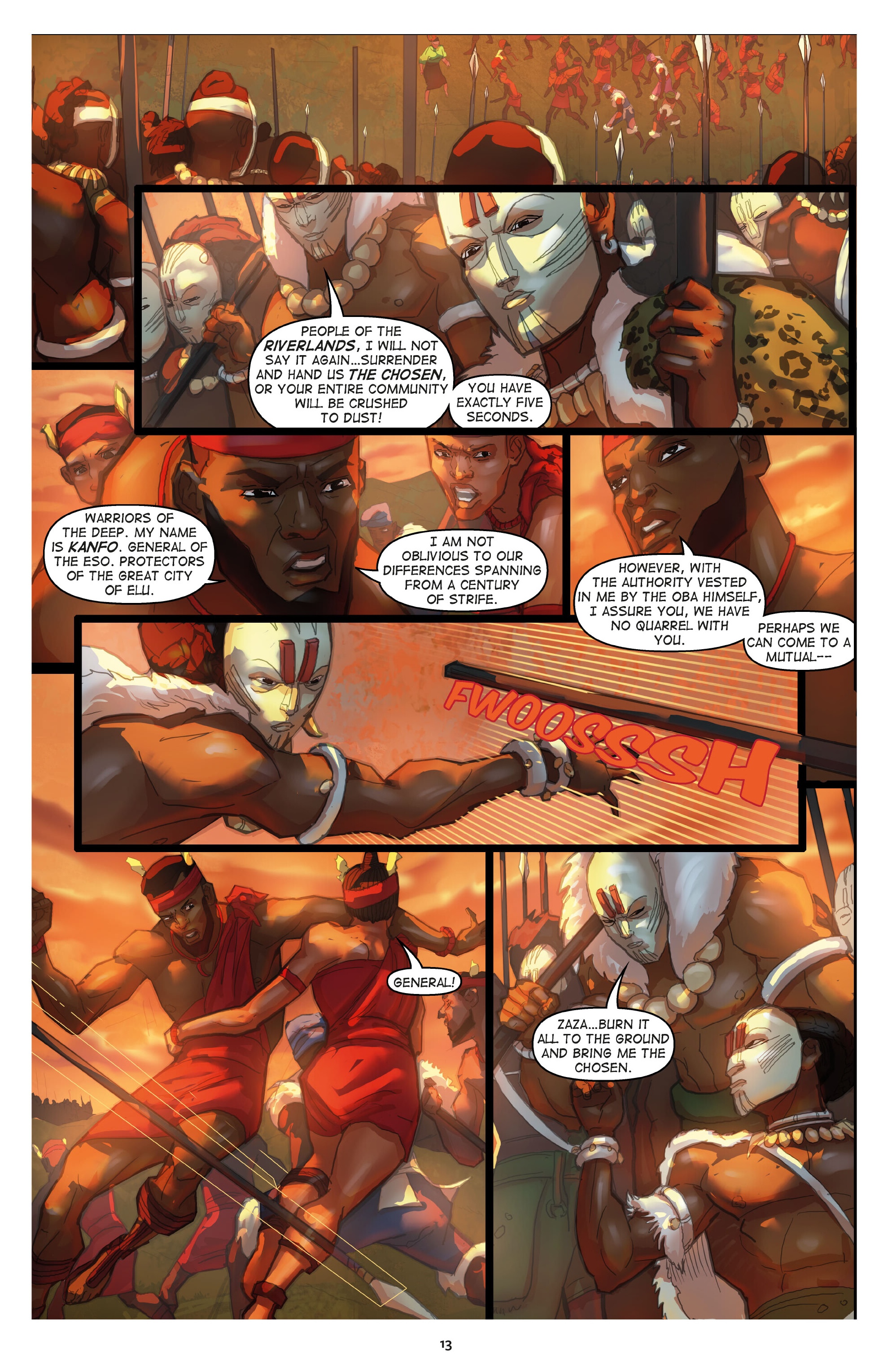 Read online Iyanu: Child of Wonder comic -  Issue # TPB 3 - 12
