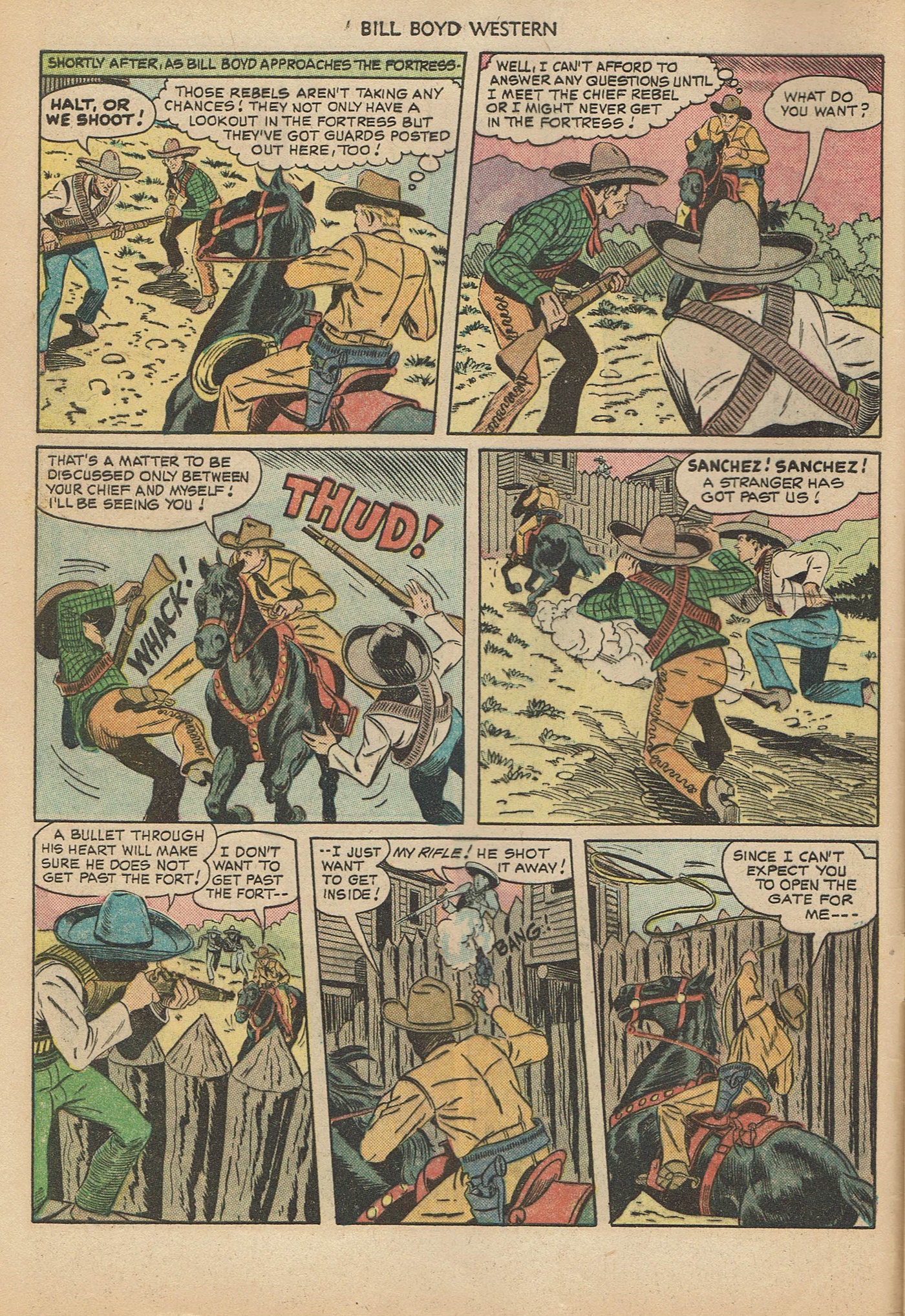 Read online Bill Boyd Western comic -  Issue #6 - 8