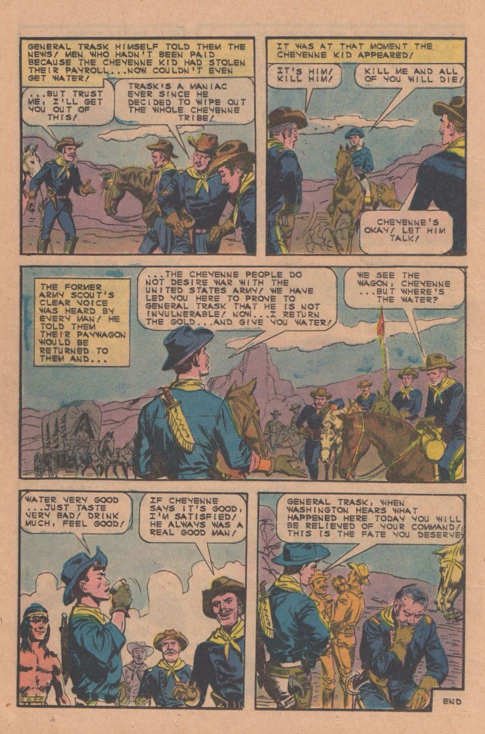 Read online Cheyenne Kid comic -  Issue #55 - 12