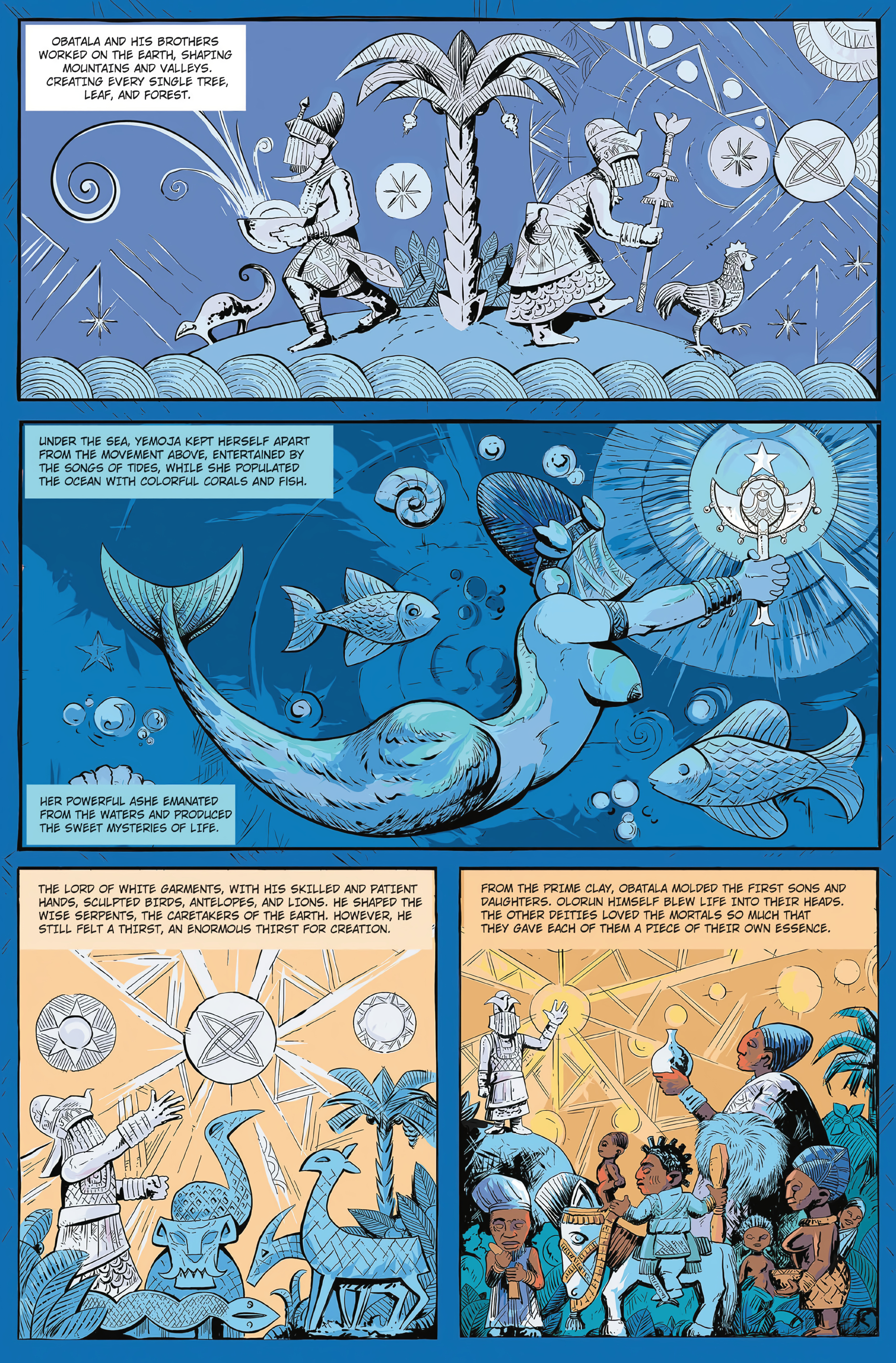 Read online Tales of the Orishas comic -  Issue # TPB - 8