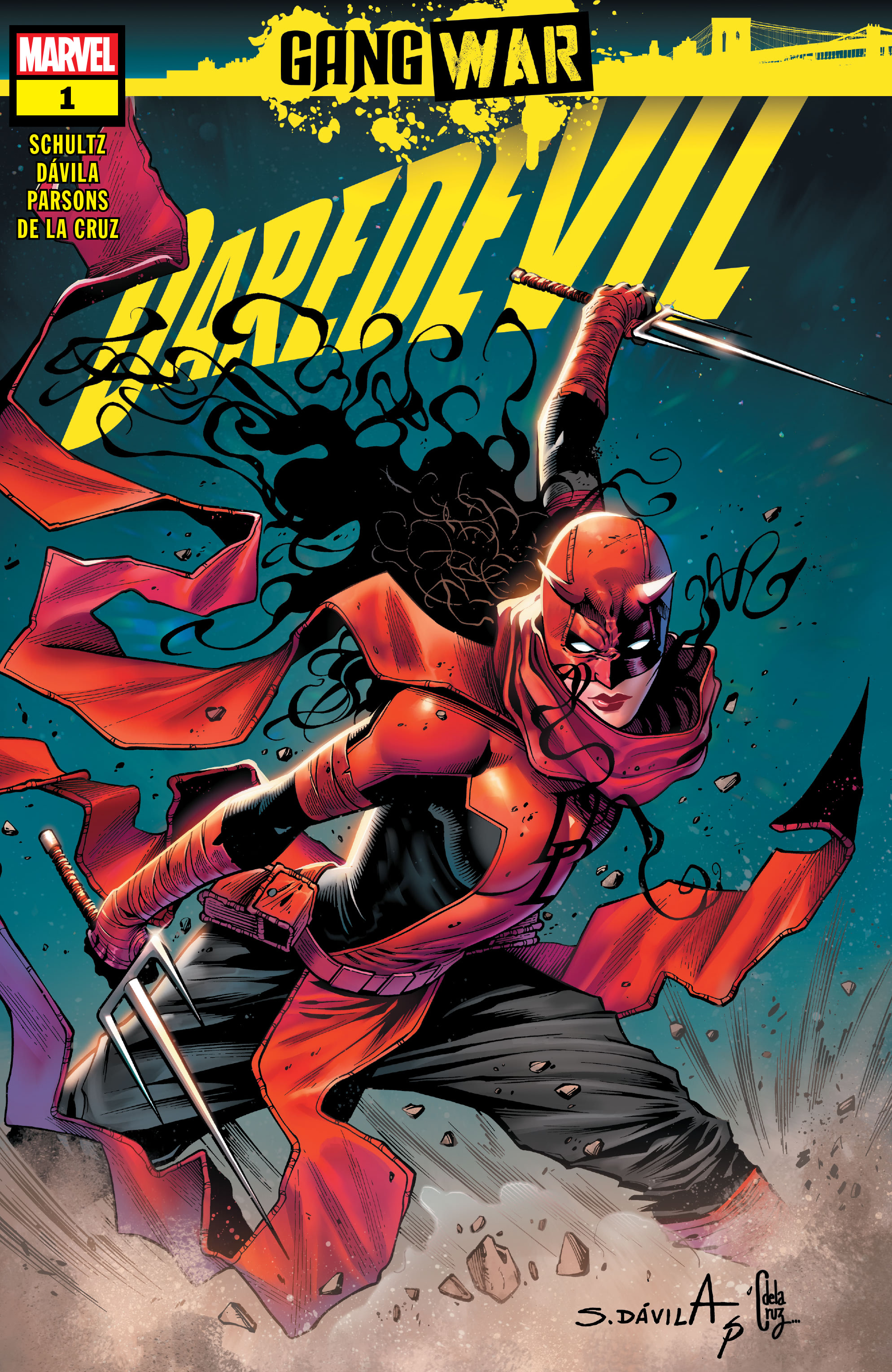 Read online Daredevil: Gang War comic -  Issue #1 - 1