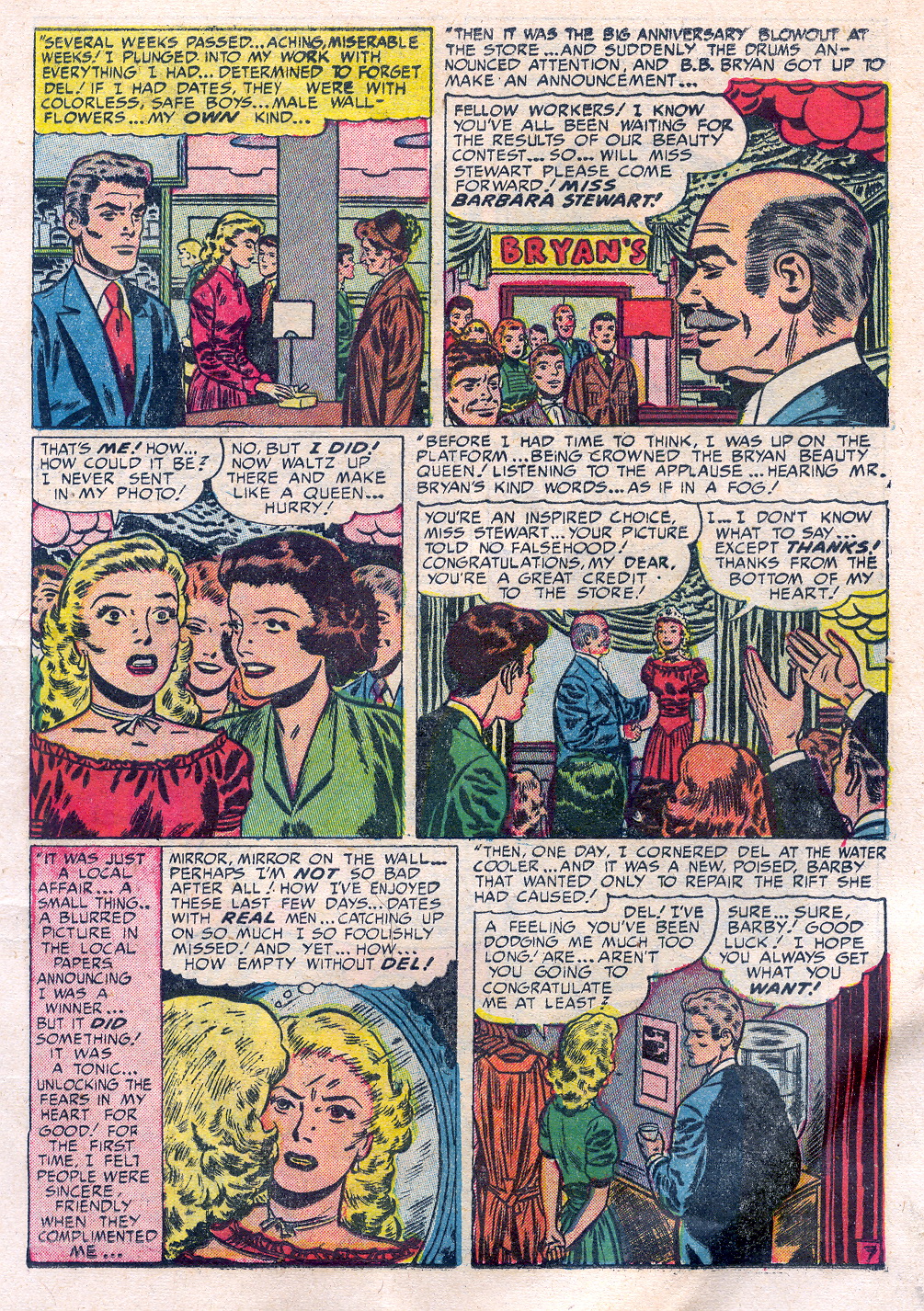 Read online Young Love (1949) comic -  Issue #28 - 9