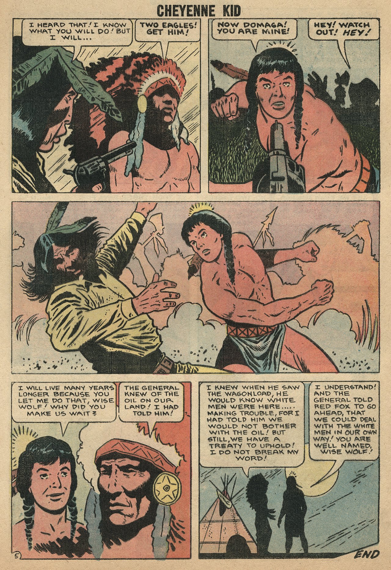 Read online Cheyenne Kid comic -  Issue #15 - 24