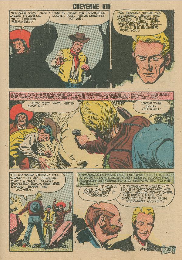 Read online Cheyenne Kid comic -  Issue #12 - 32