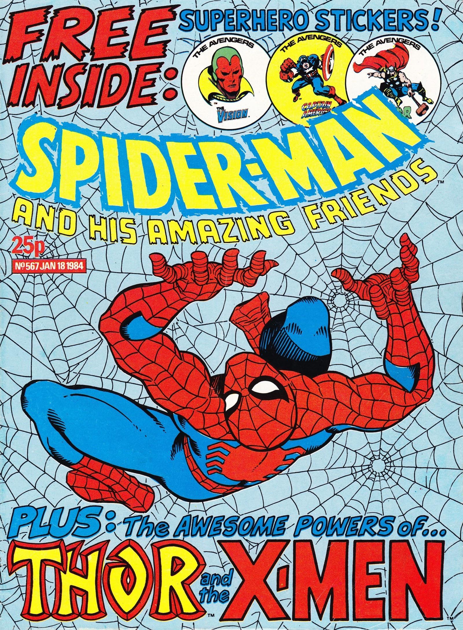 Read online Spider-Man and his Amazing Friends (1983) comic -  Issue #567 - 1