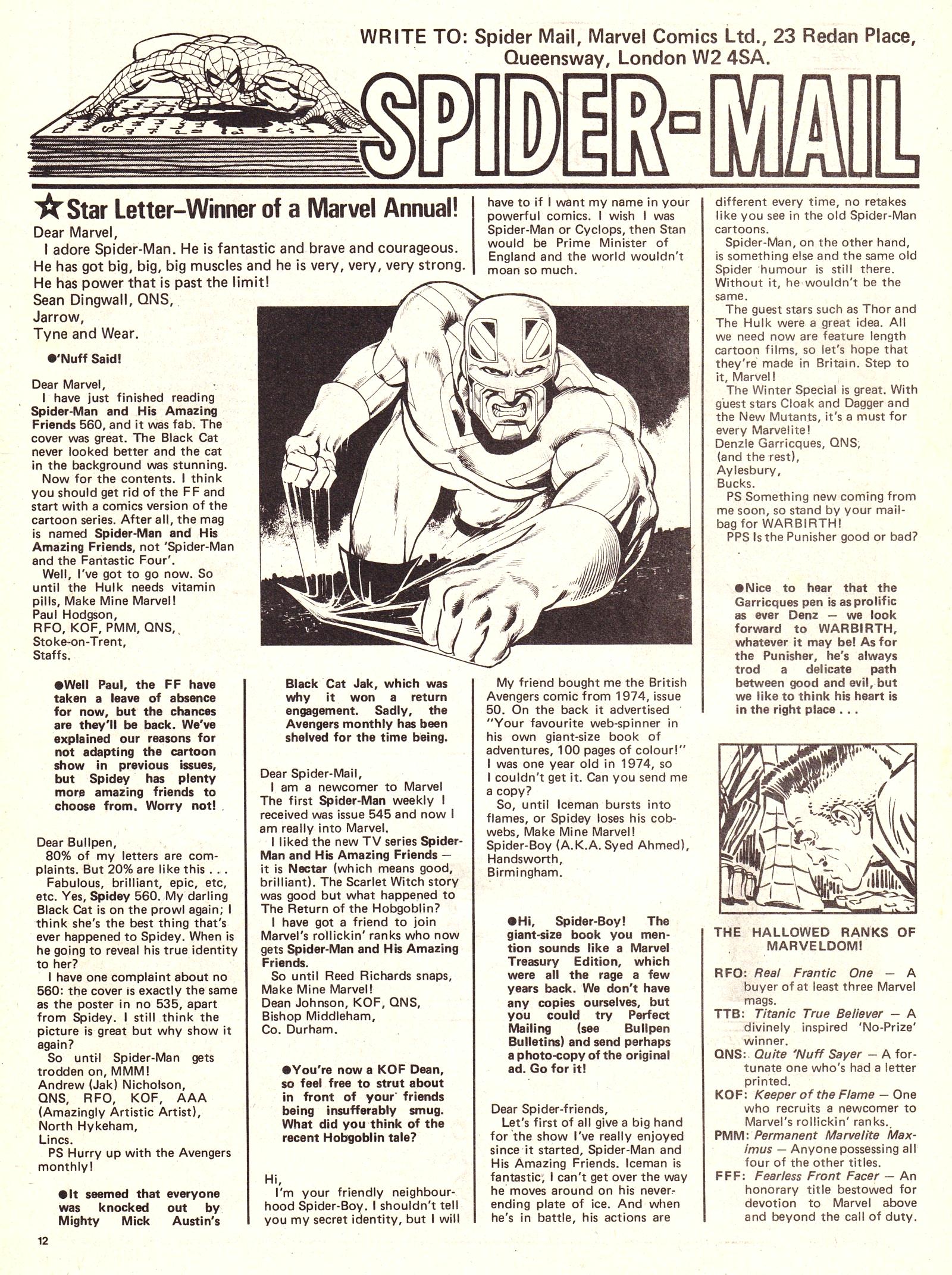 Read online Spider-Man and his Amazing Friends (1983) comic -  Issue #570 - 12