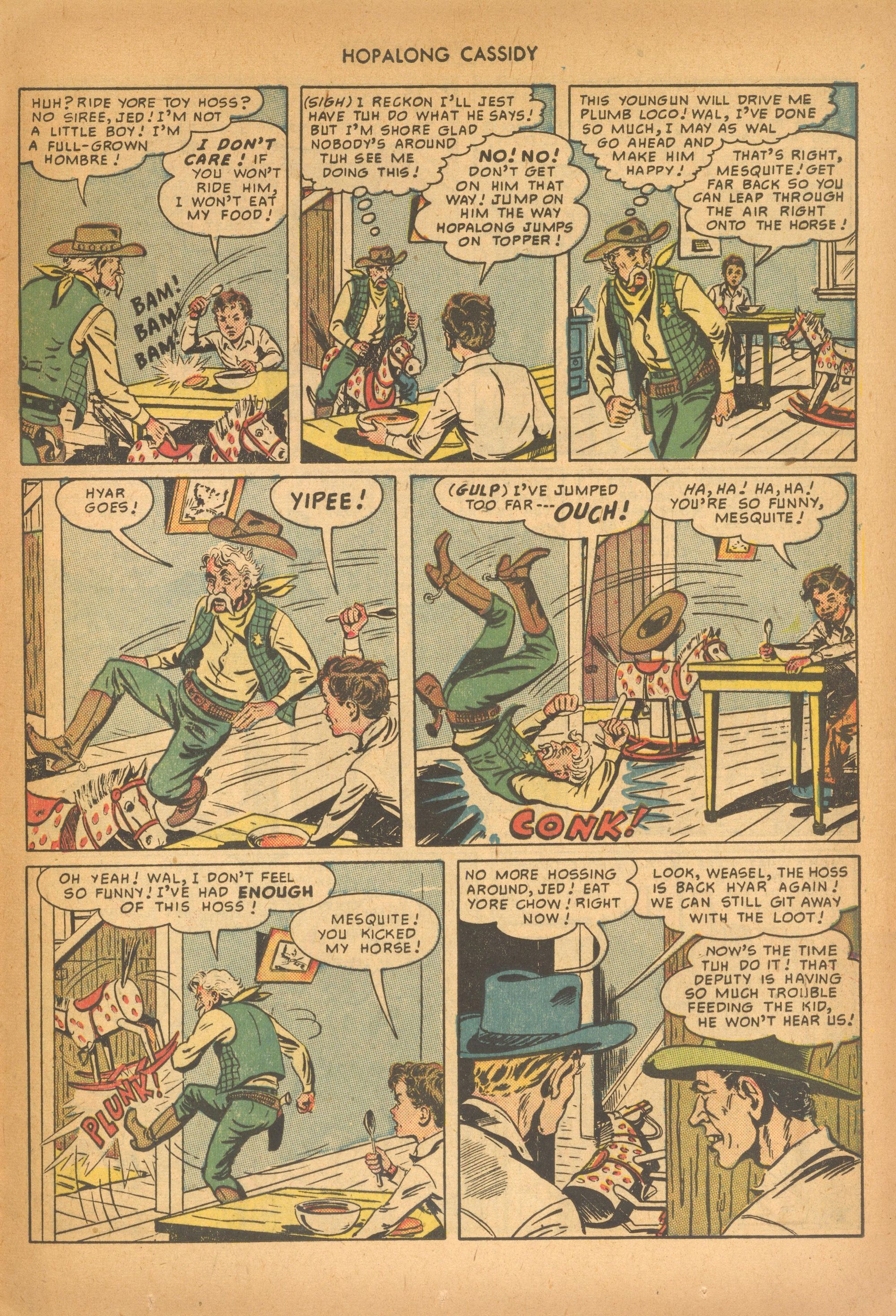 Read online Hopalong Cassidy comic -  Issue #43 - 29