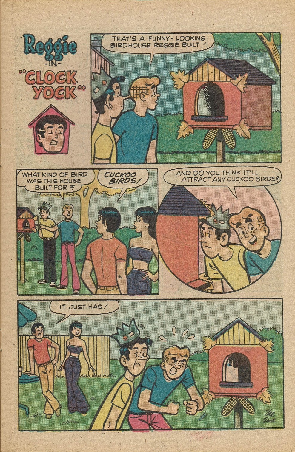 Read online Reggie's Wise Guy Jokes comic -  Issue #38 - 13