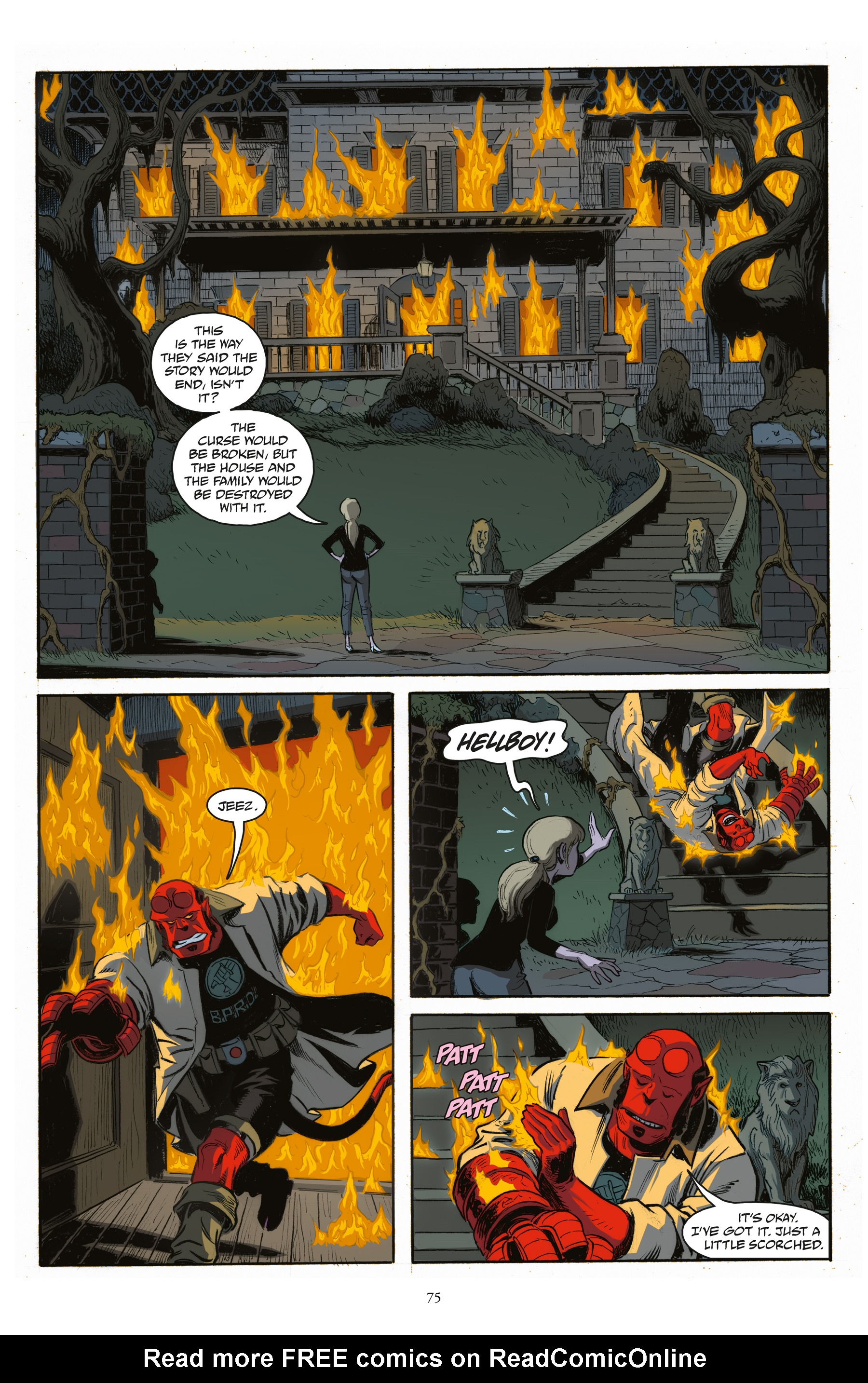 Read online Hellboy and the B.P.R.D.: The Secret of Chesbro House & Others comic -  Issue # TPB (Part 1) - 75