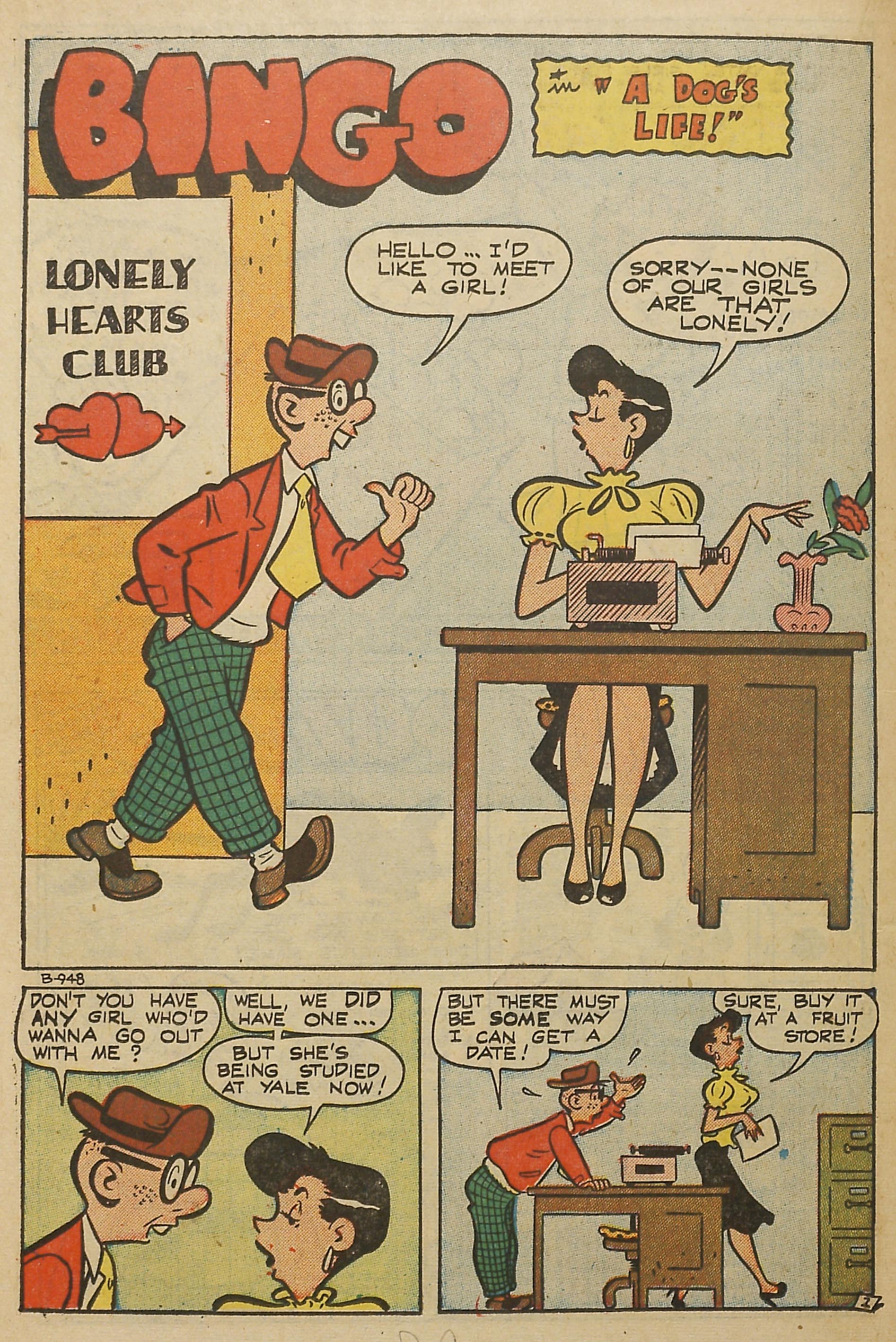 Read online Kathy (1949) comic -  Issue #9 - 22