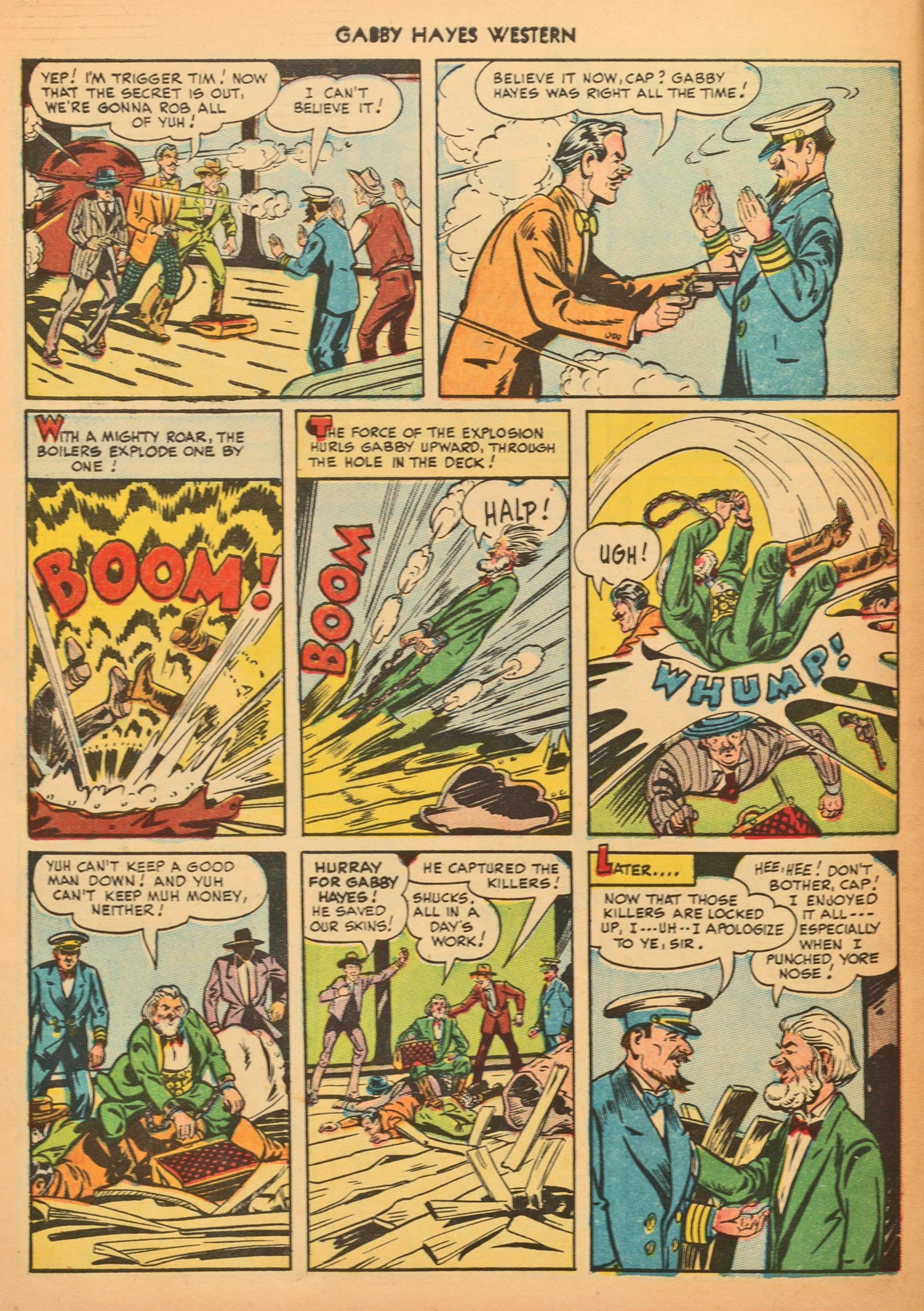Read online Gabby Hayes Western comic -  Issue #11 - 34