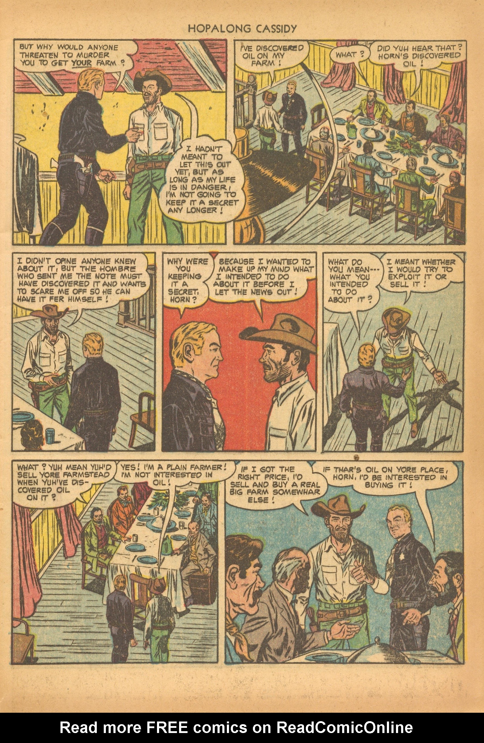 Read online Hopalong Cassidy comic -  Issue #79 - 5