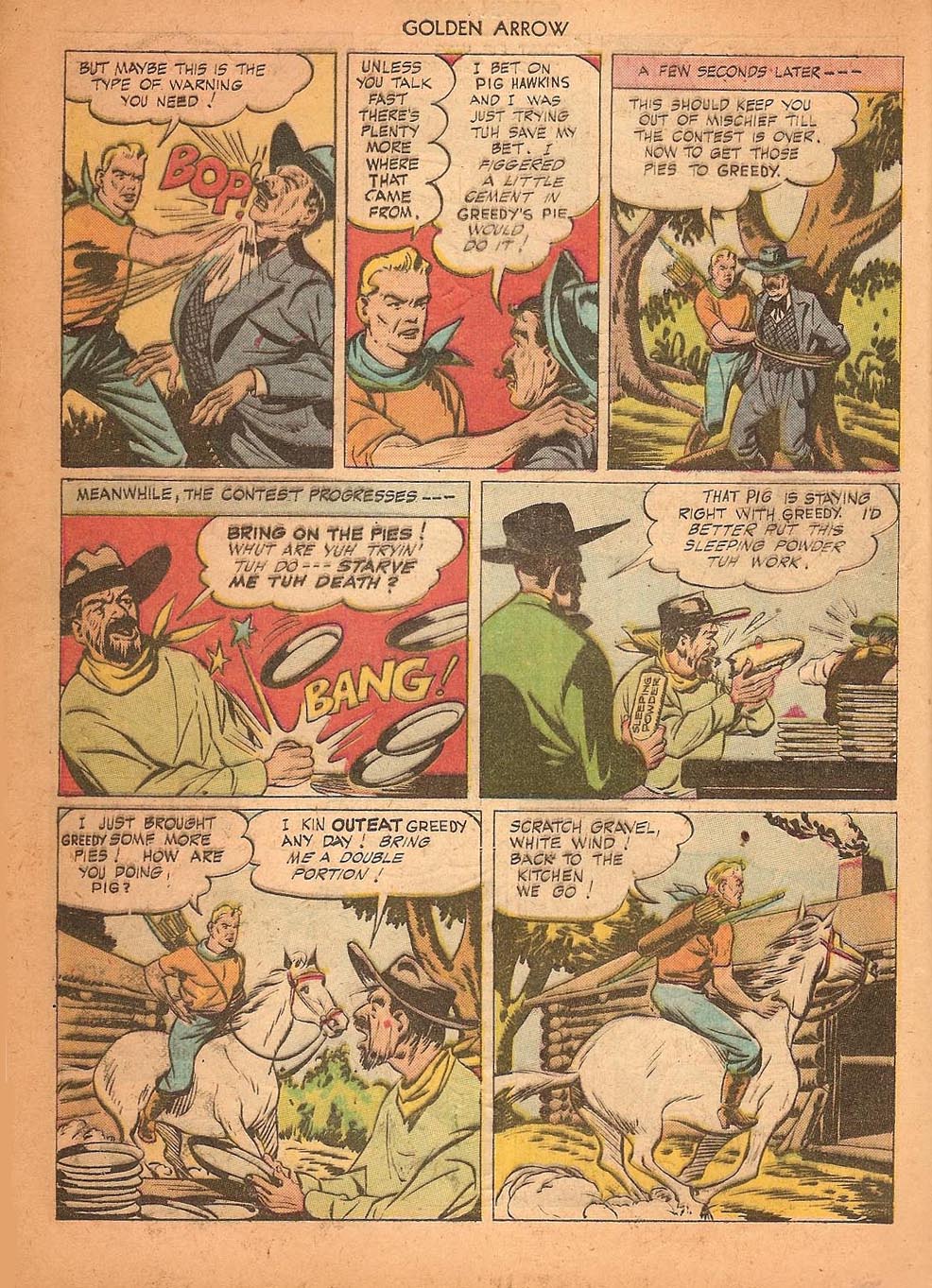 Read online Golden Arrow comic -  Issue #5 - 32