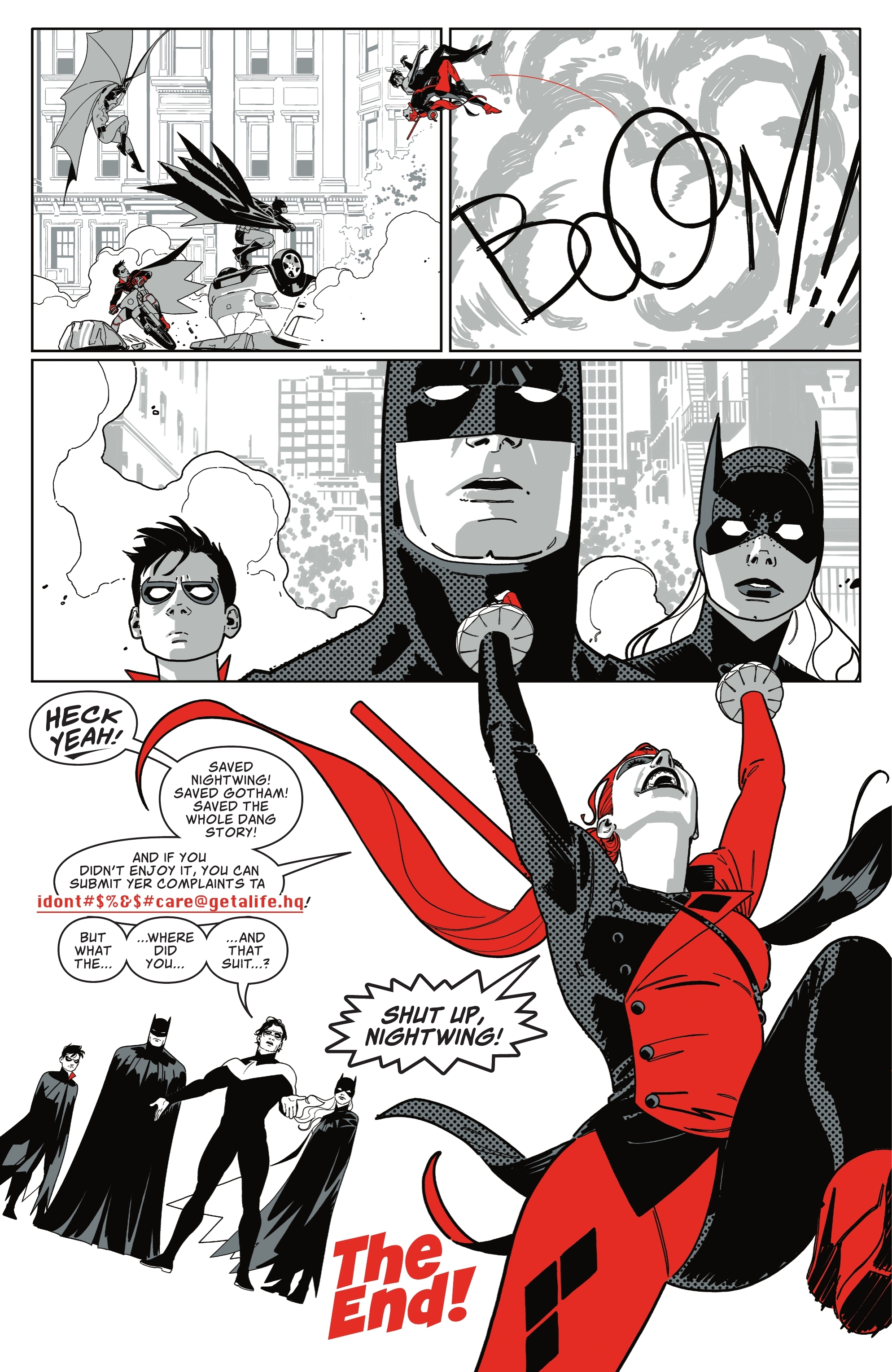 Read online Harley Quinn: Black   White   Redder comic -  Issue #6 - 14