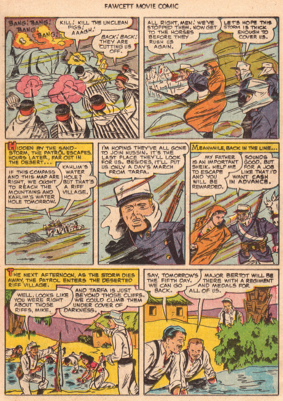 Read online Fawcett Movie Comic comic -  Issue #16 - 26