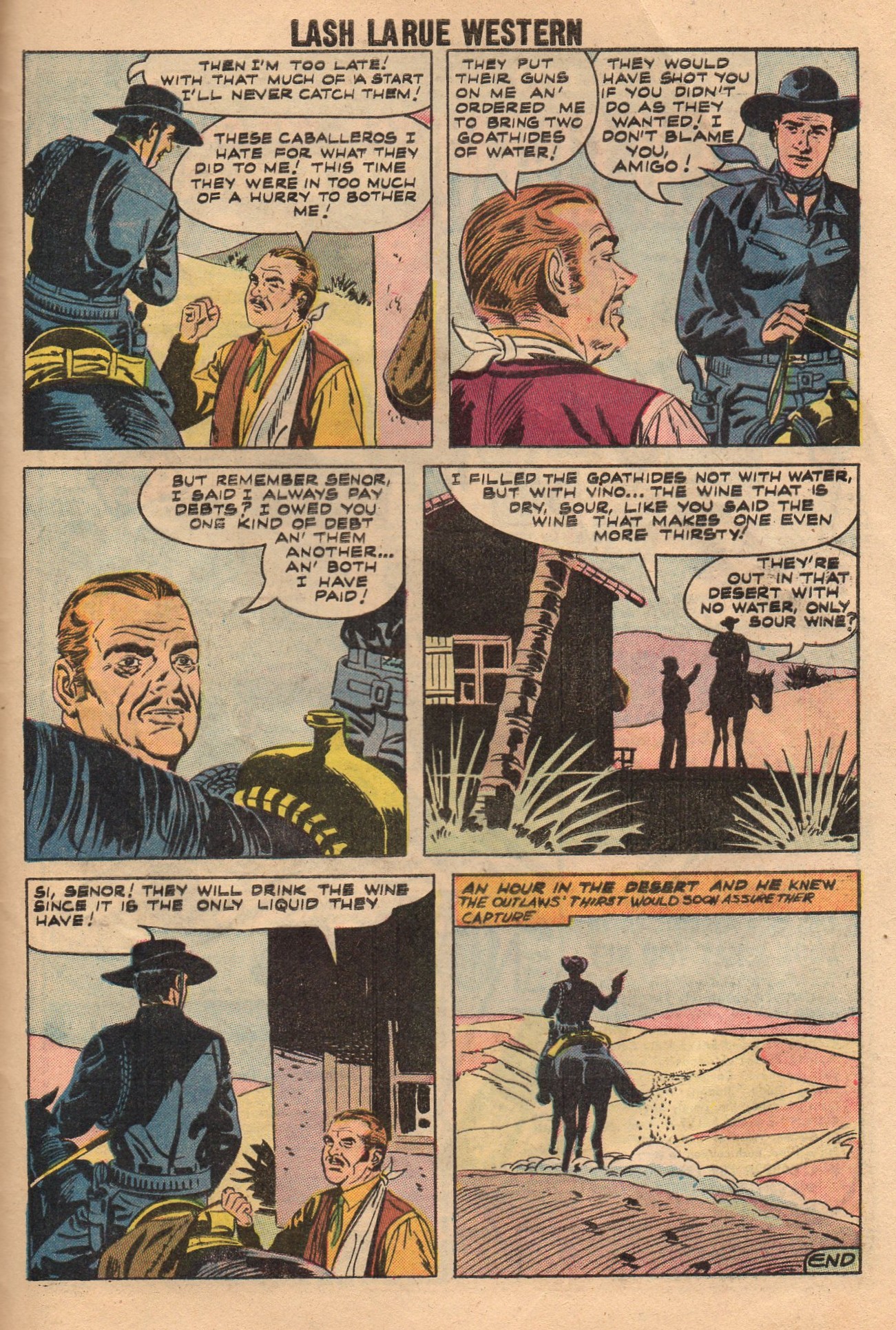 Read online Lash Larue Western (1949) comic -  Issue #70 - 33