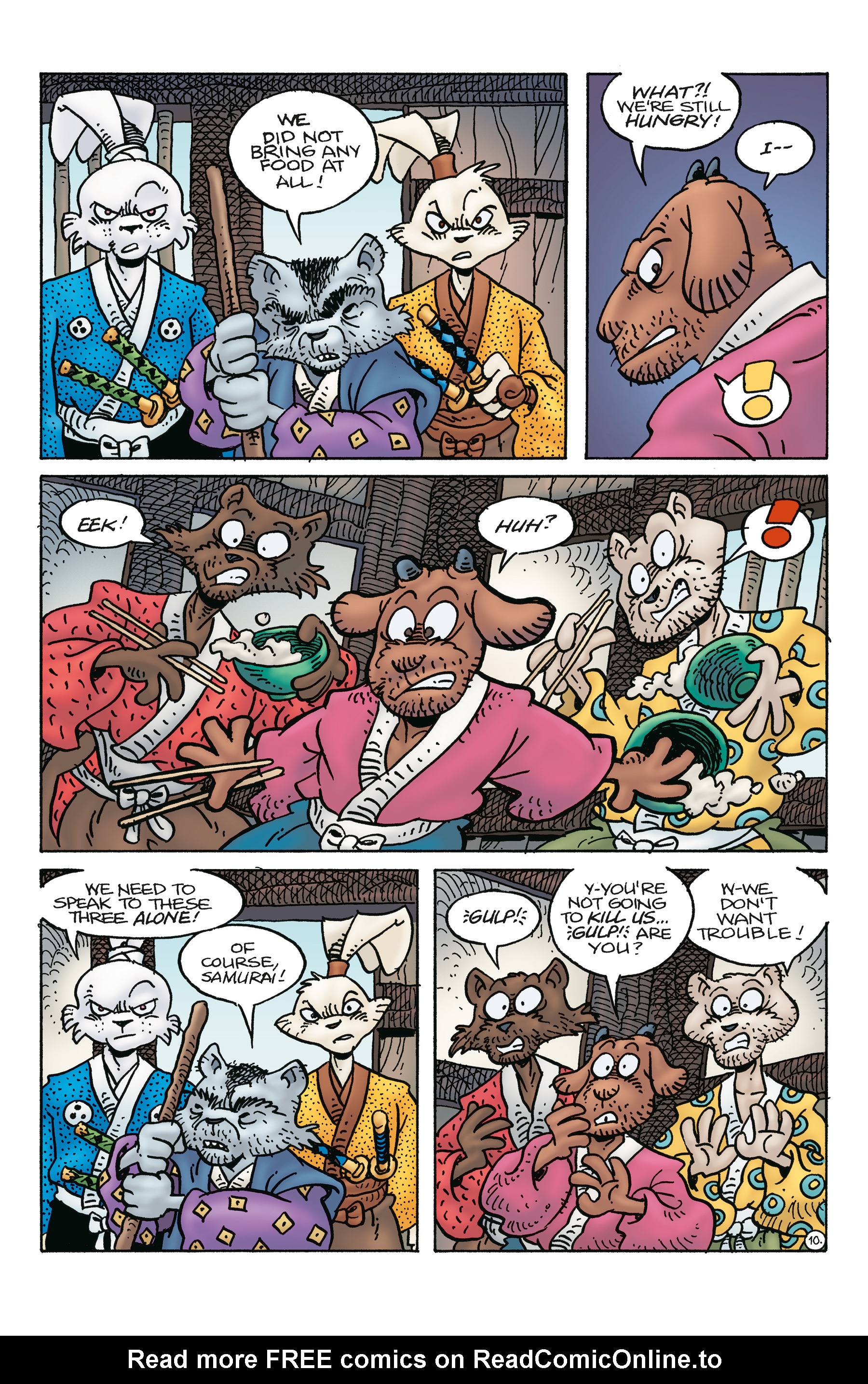 Read online Usagi Yojimbo: Ice and Snow comic -  Issue #5 - 12