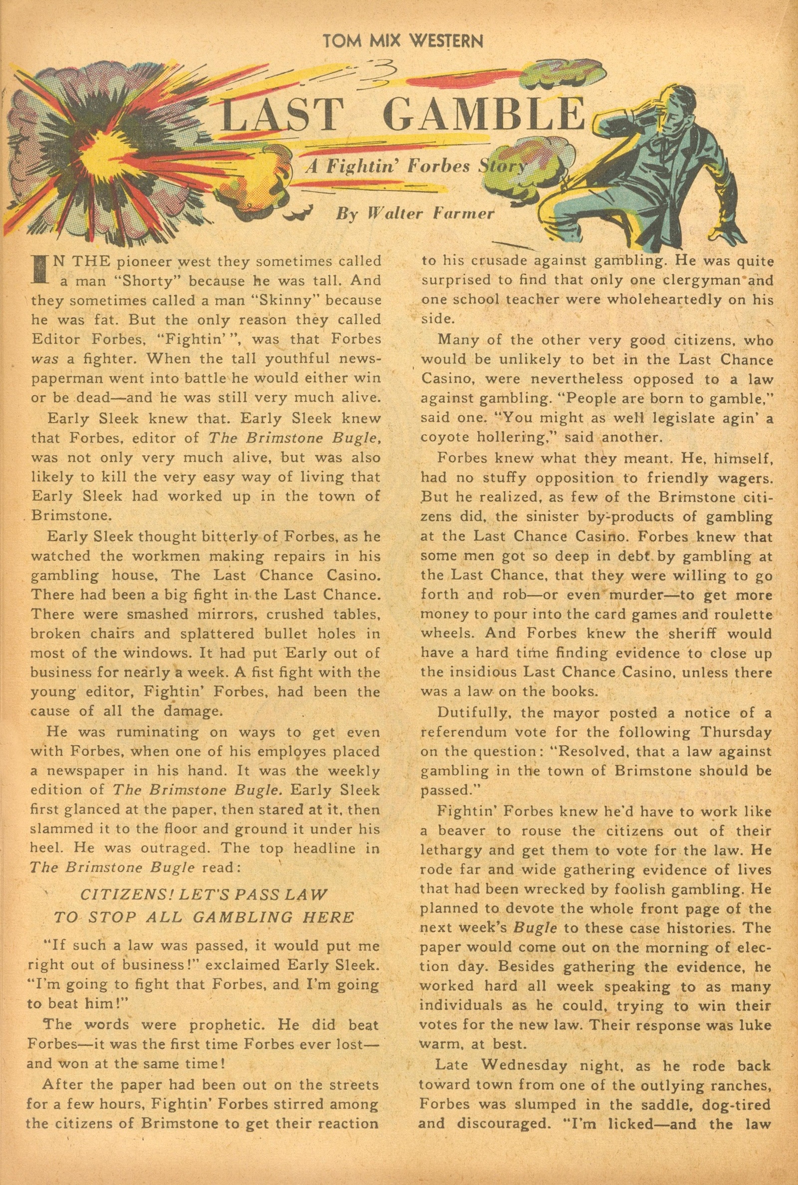 Read online Tom Mix Western (1948) comic -  Issue #46 - 14