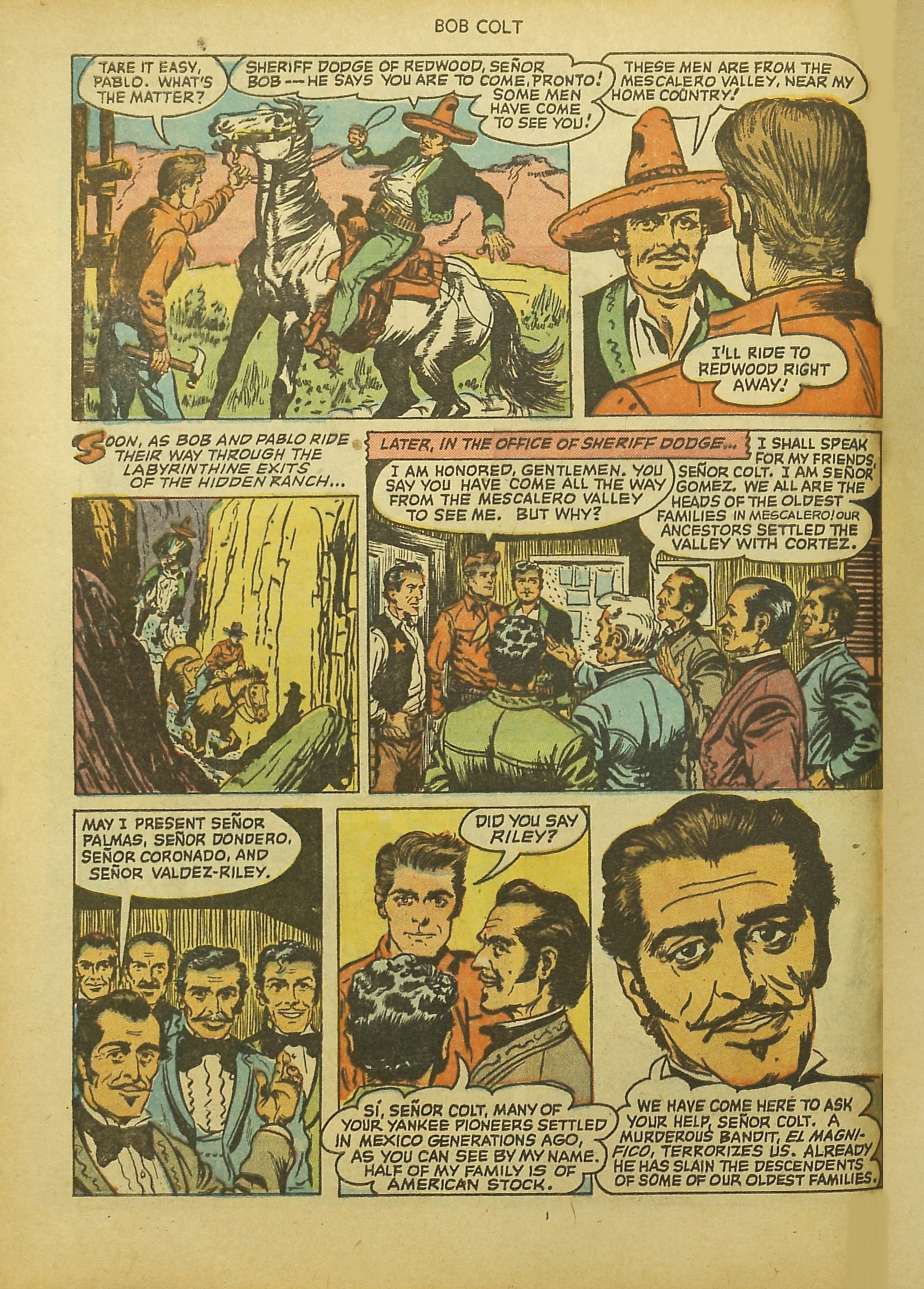 Read online Bob Colt Western comic -  Issue #9 - 4