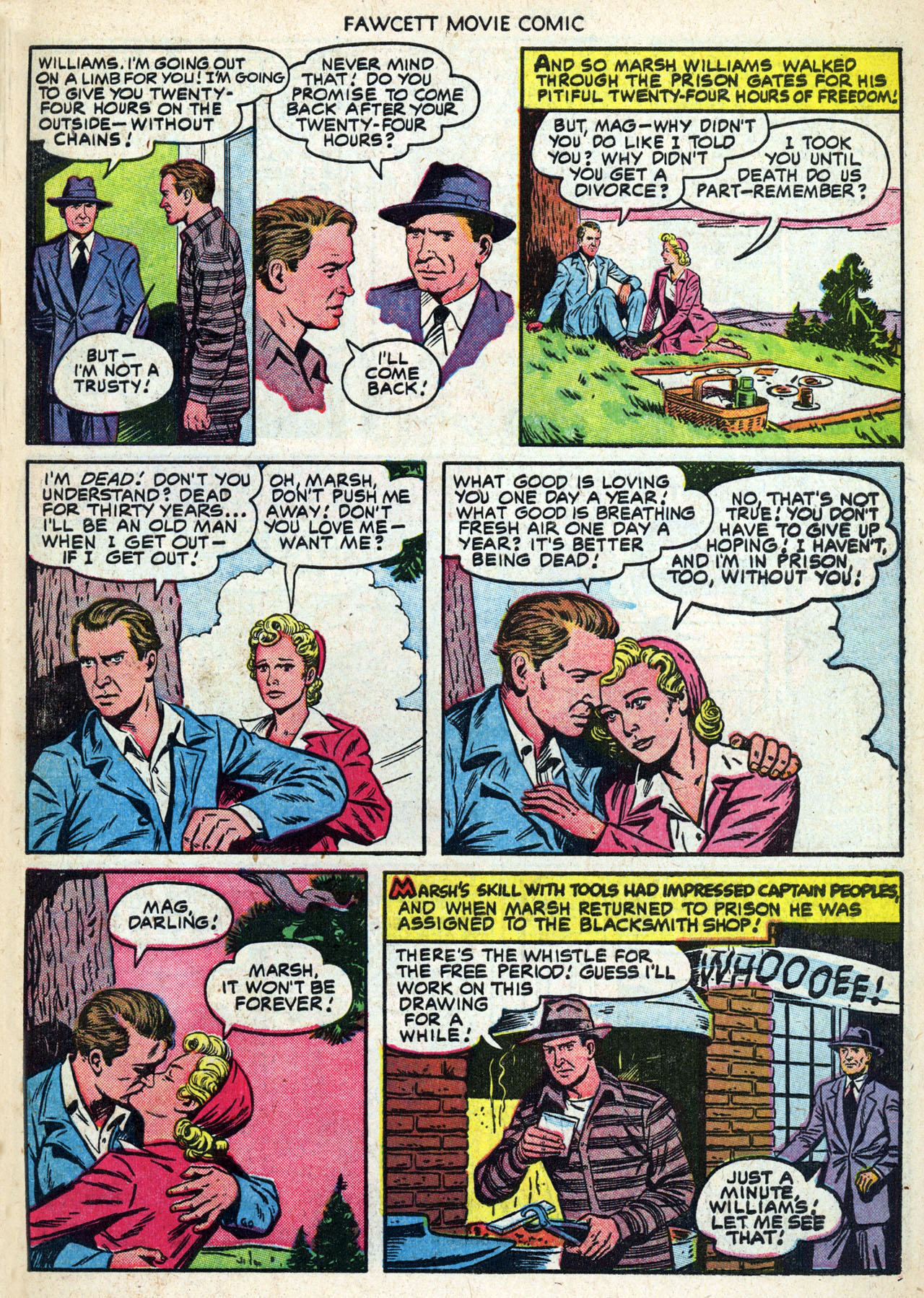 Read online Fawcett Movie Comic comic -  Issue #19 - 27