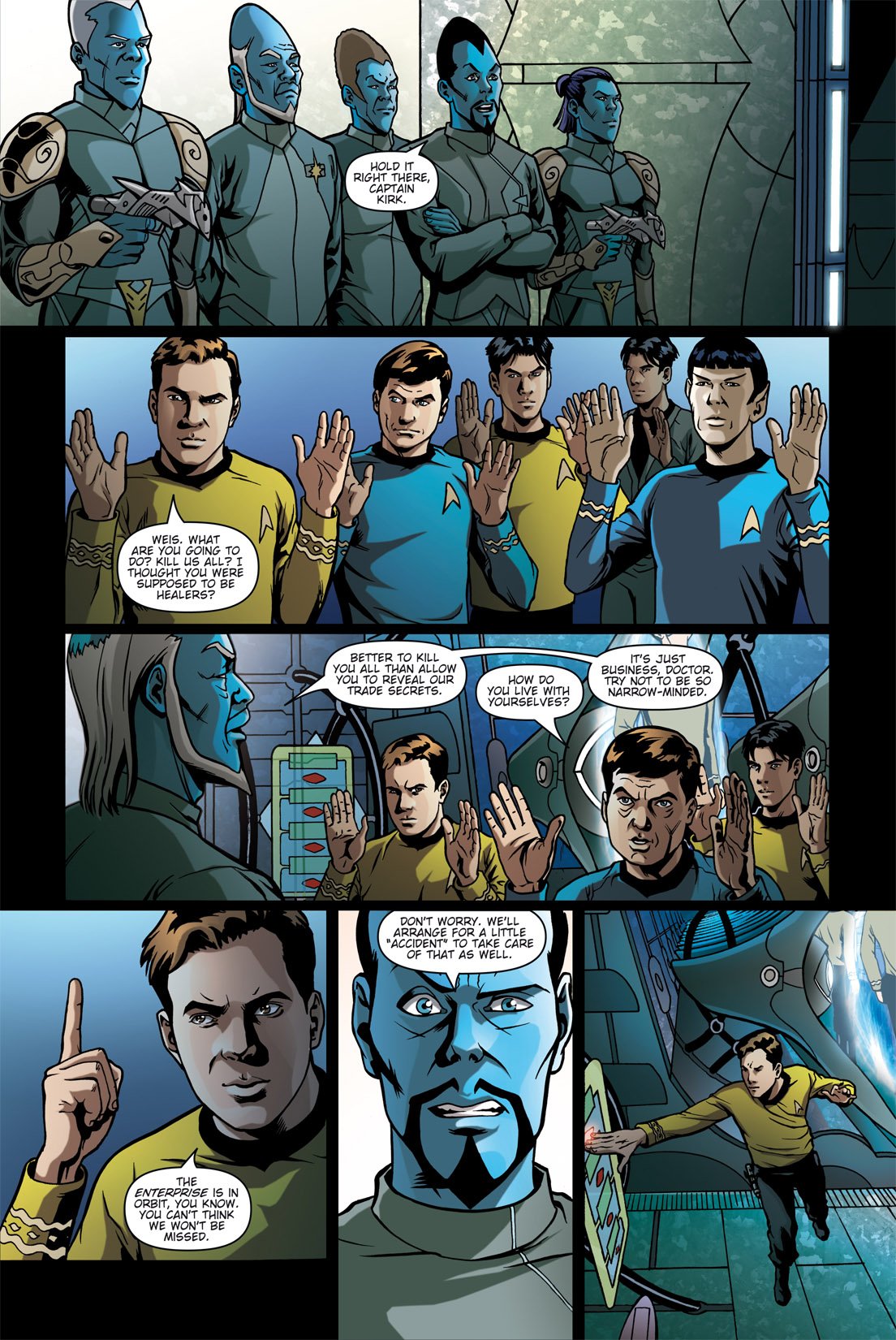 Read online Star Trek: Burden of Knowledge comic -  Issue #4 - 17