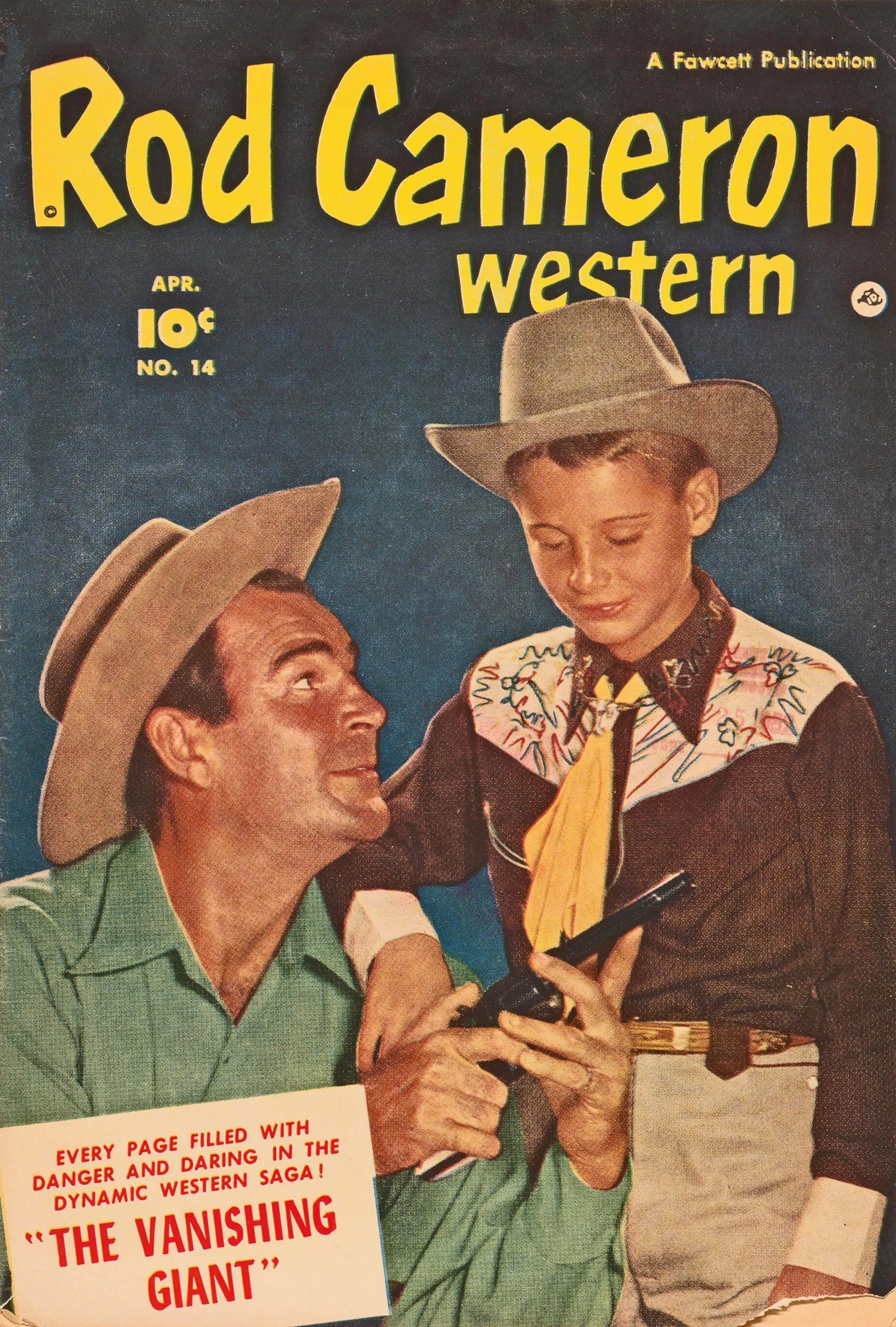 Read online Rod Cameron Western comic -  Issue #14 - 1