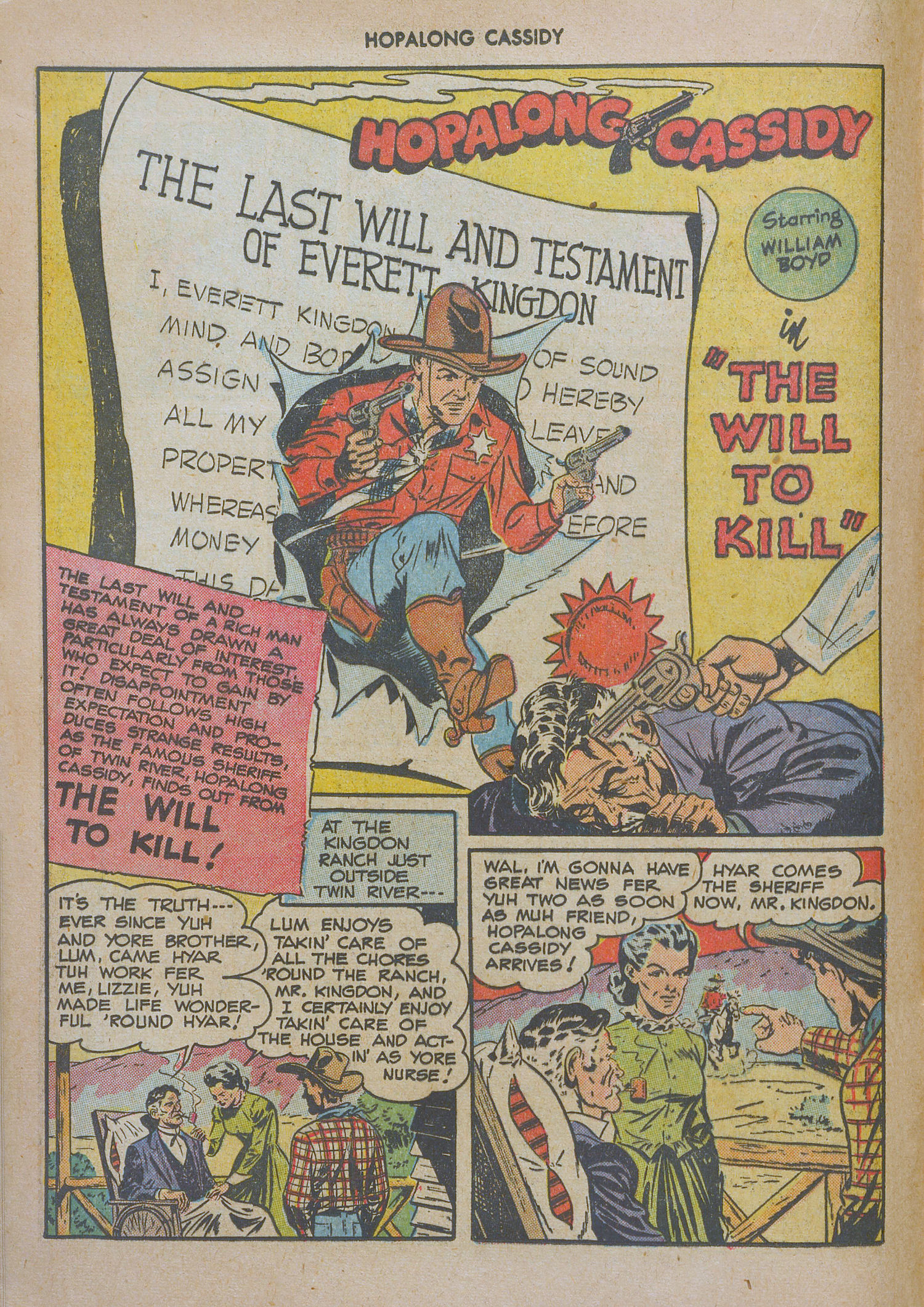 Read online Hopalong Cassidy comic -  Issue #27 - 16