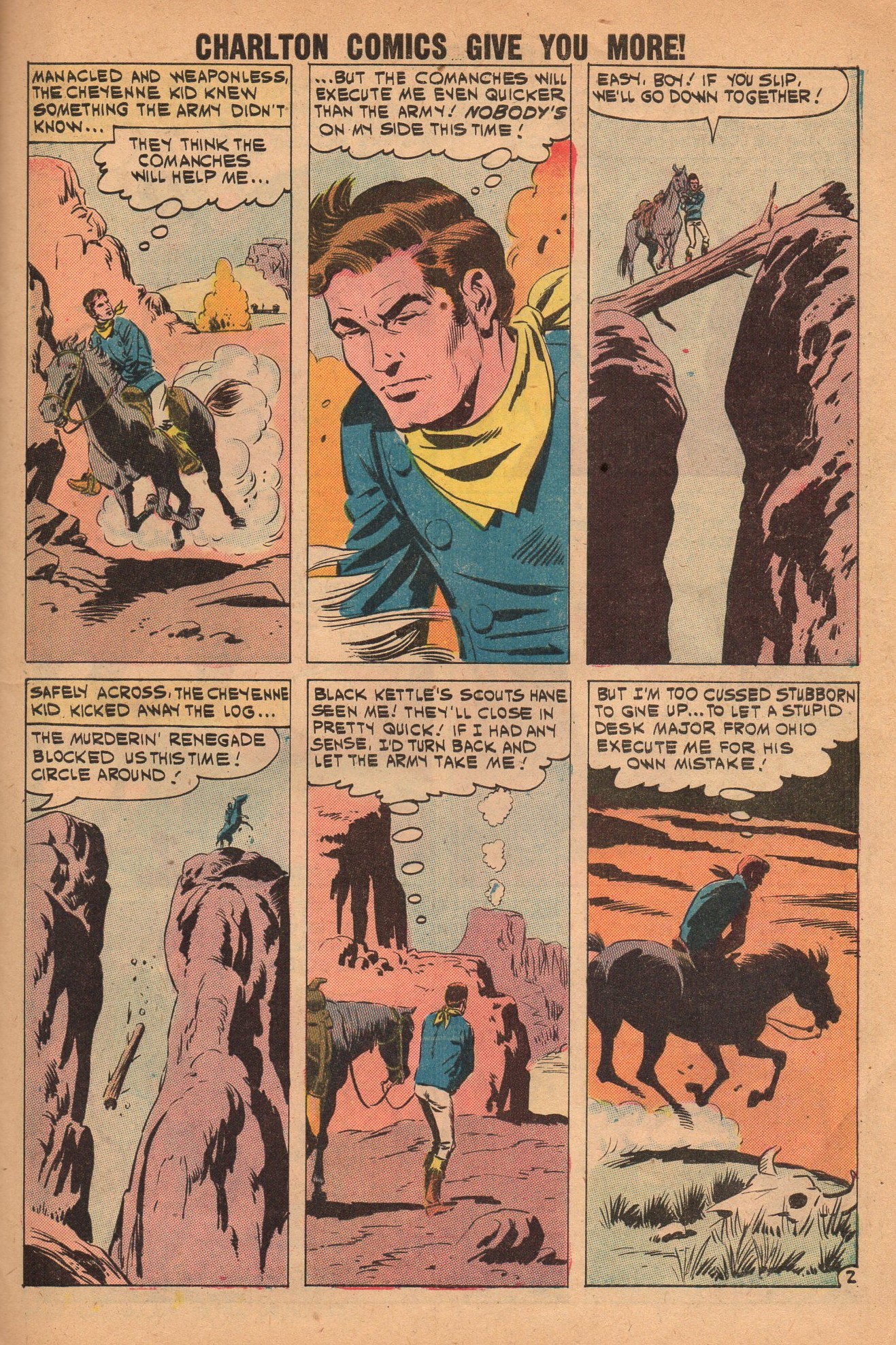 Read online Cheyenne Kid comic -  Issue #28 - 29