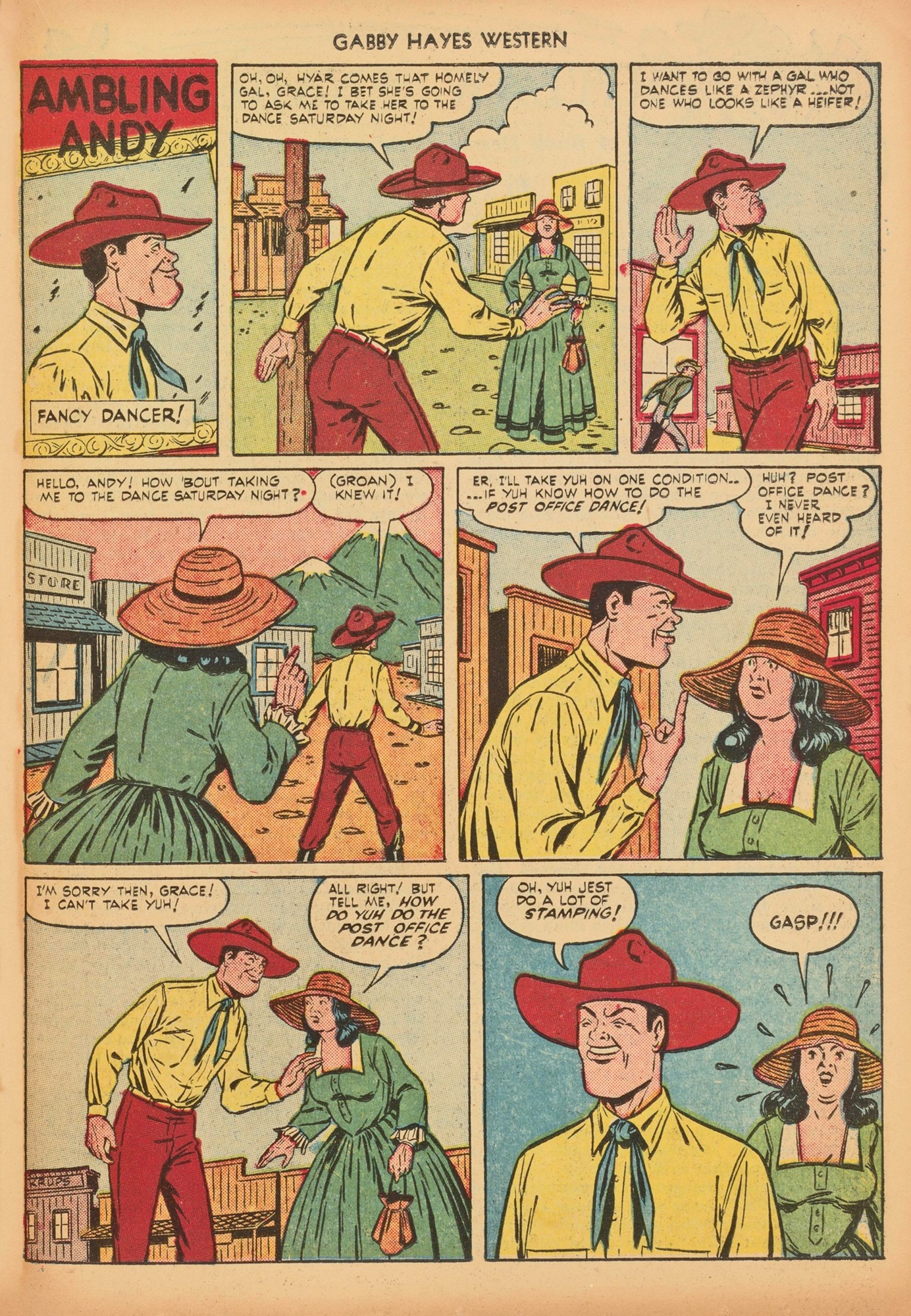 Read online Gabby Hayes Western comic -  Issue #27 - 23