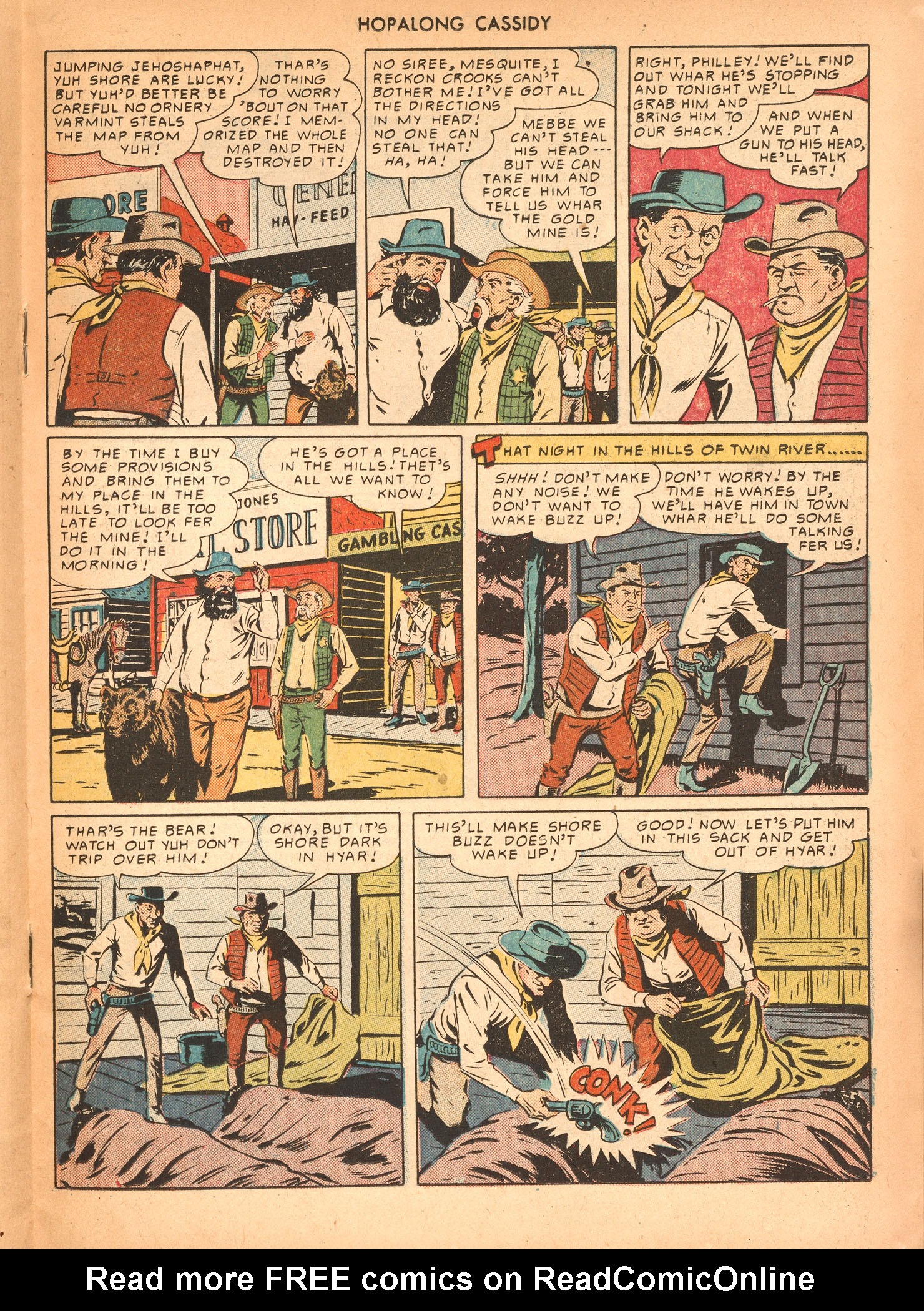Read online Hopalong Cassidy comic -  Issue #47 - 27