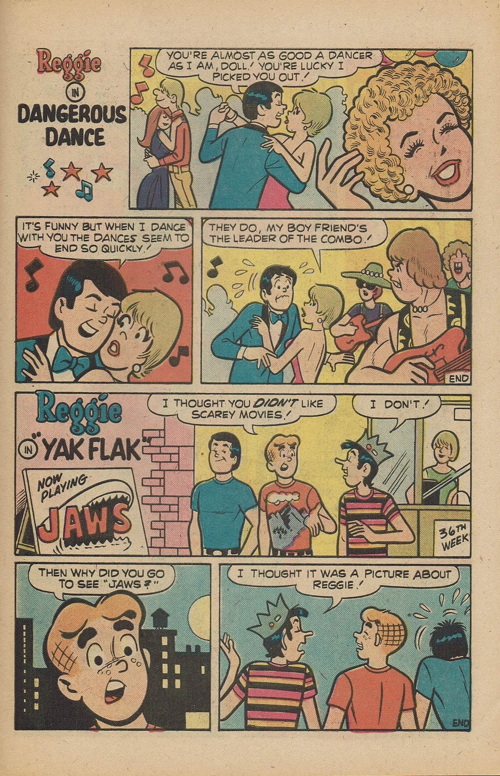 Read online Reggie's Wise Guy Jokes comic -  Issue #38 - 23