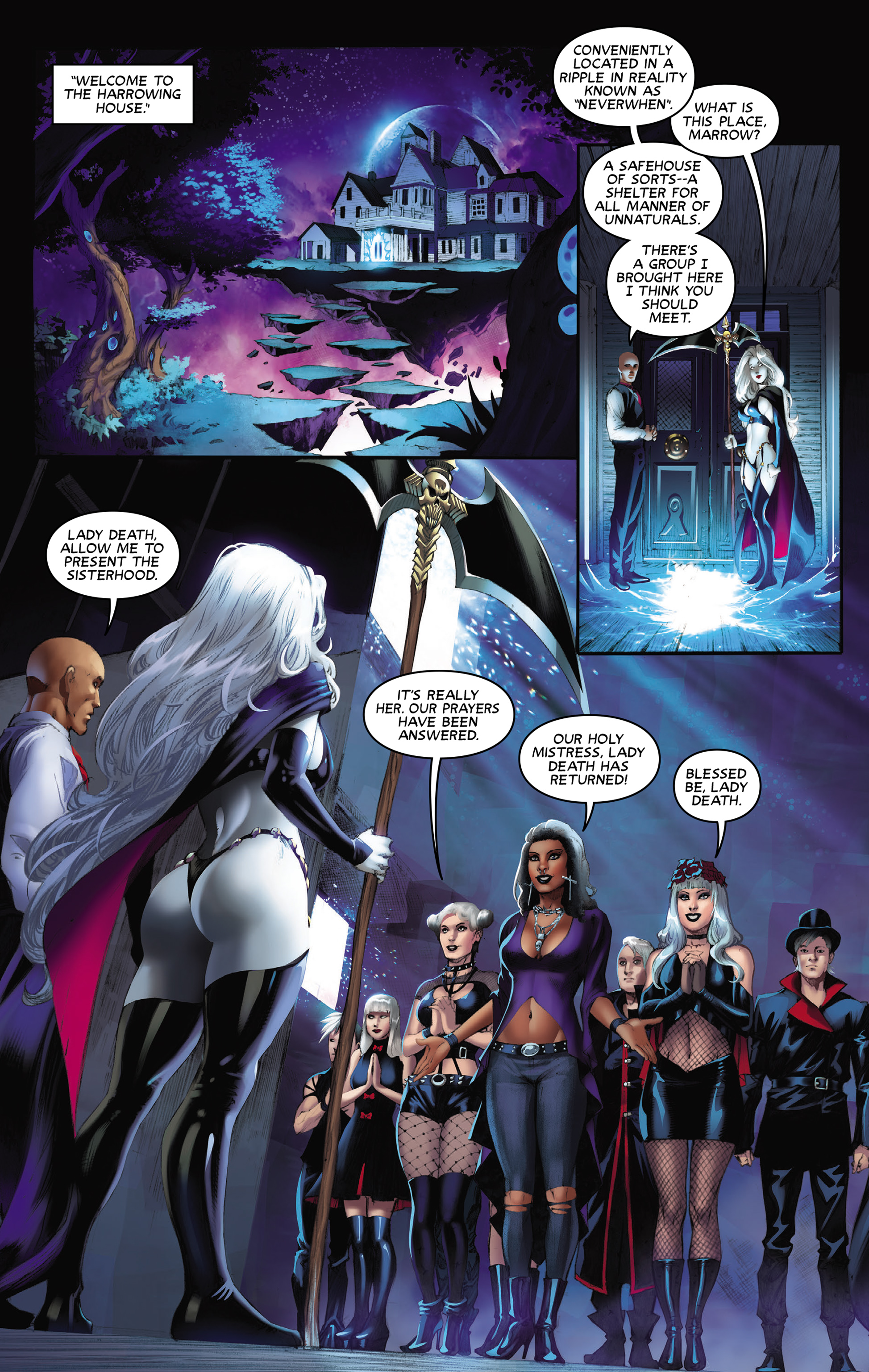 Read online Lady Death: Cataclysmic Majesty comic -  Issue # Full - 17