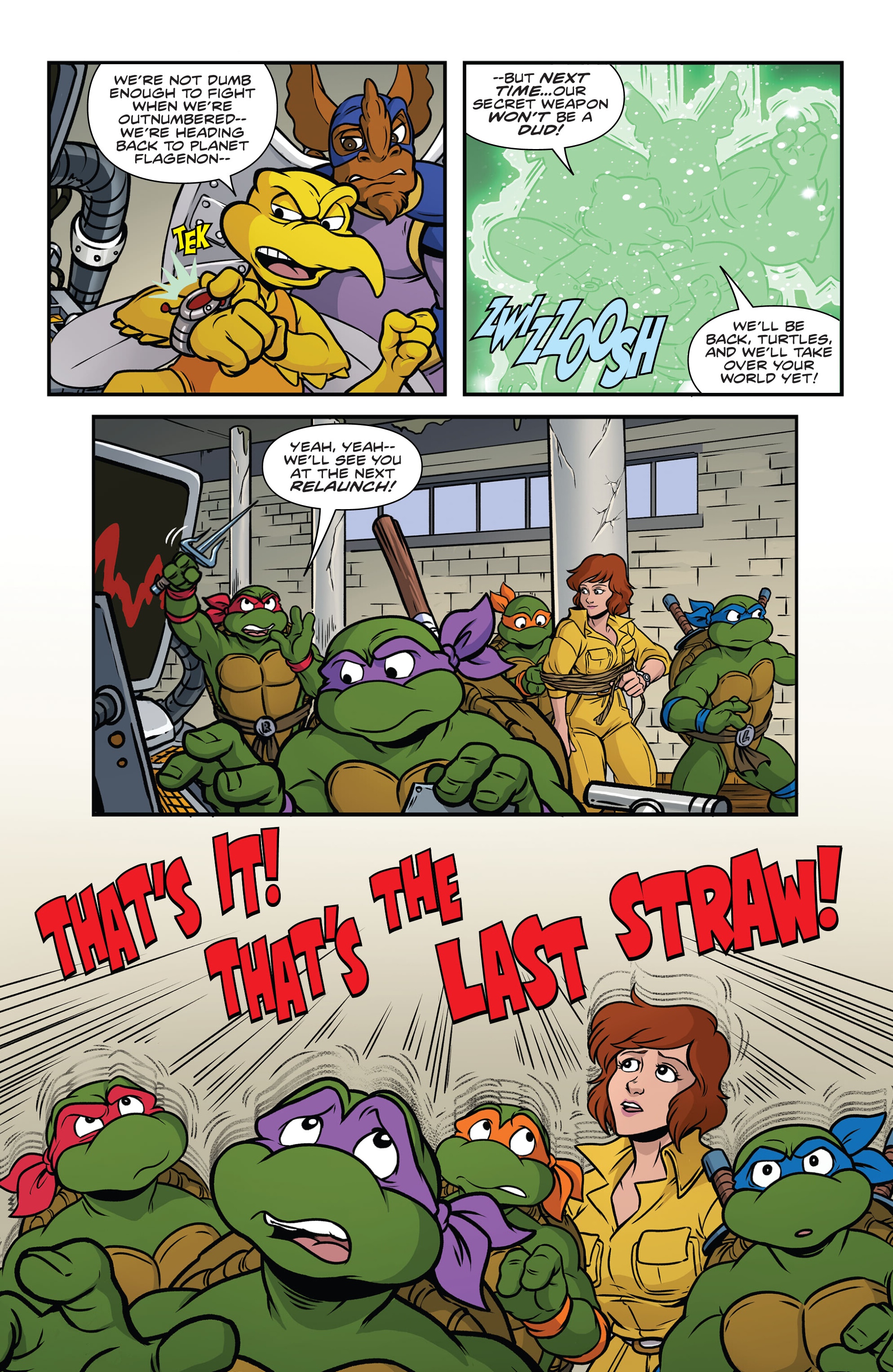 Read online Teenage Mutant Ninja Turtles: Saturday Morning Adventures Continued comic -  Issue #8 - 8