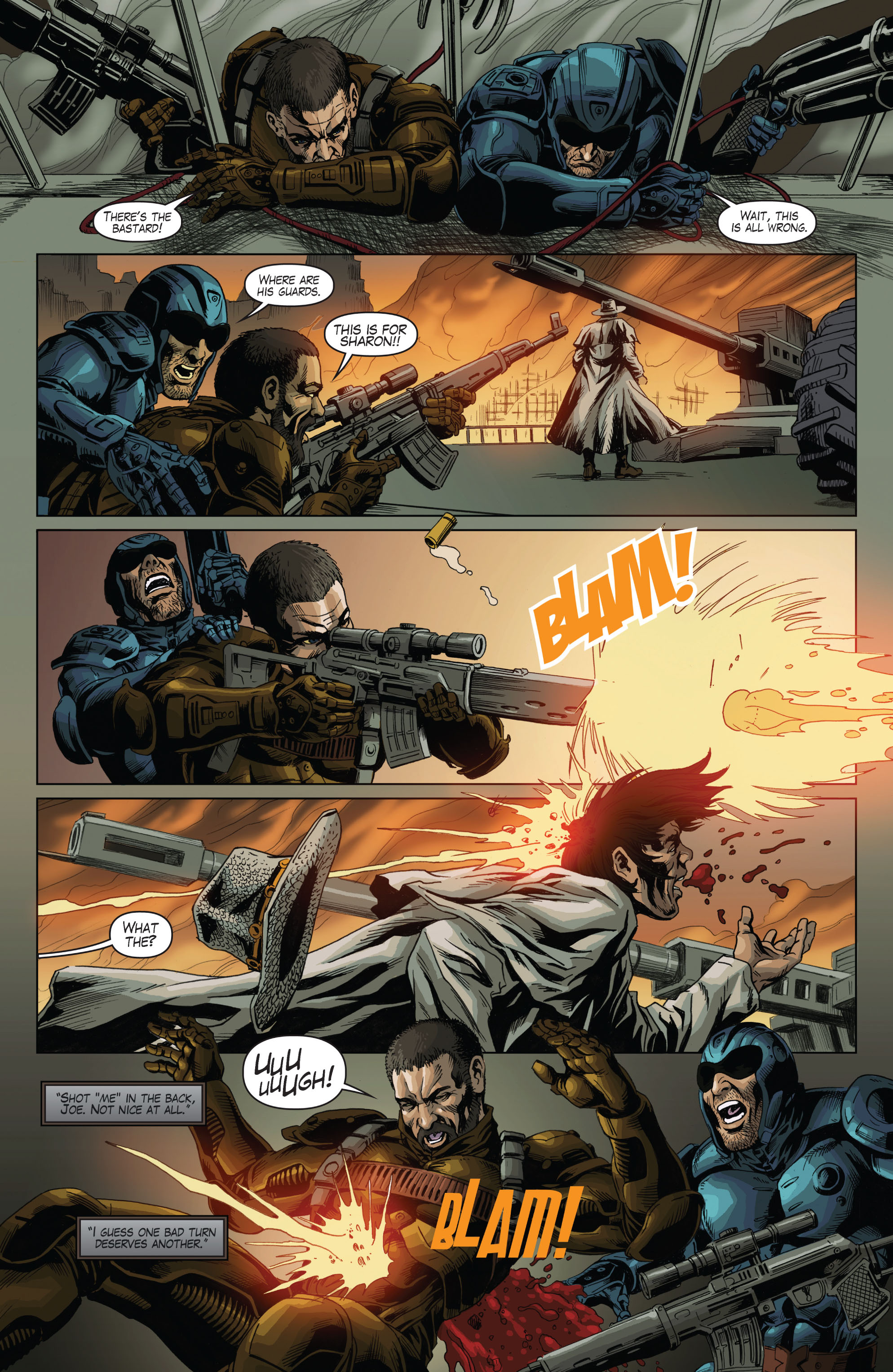 Read online Marksmen comic -  Issue #6 - 16