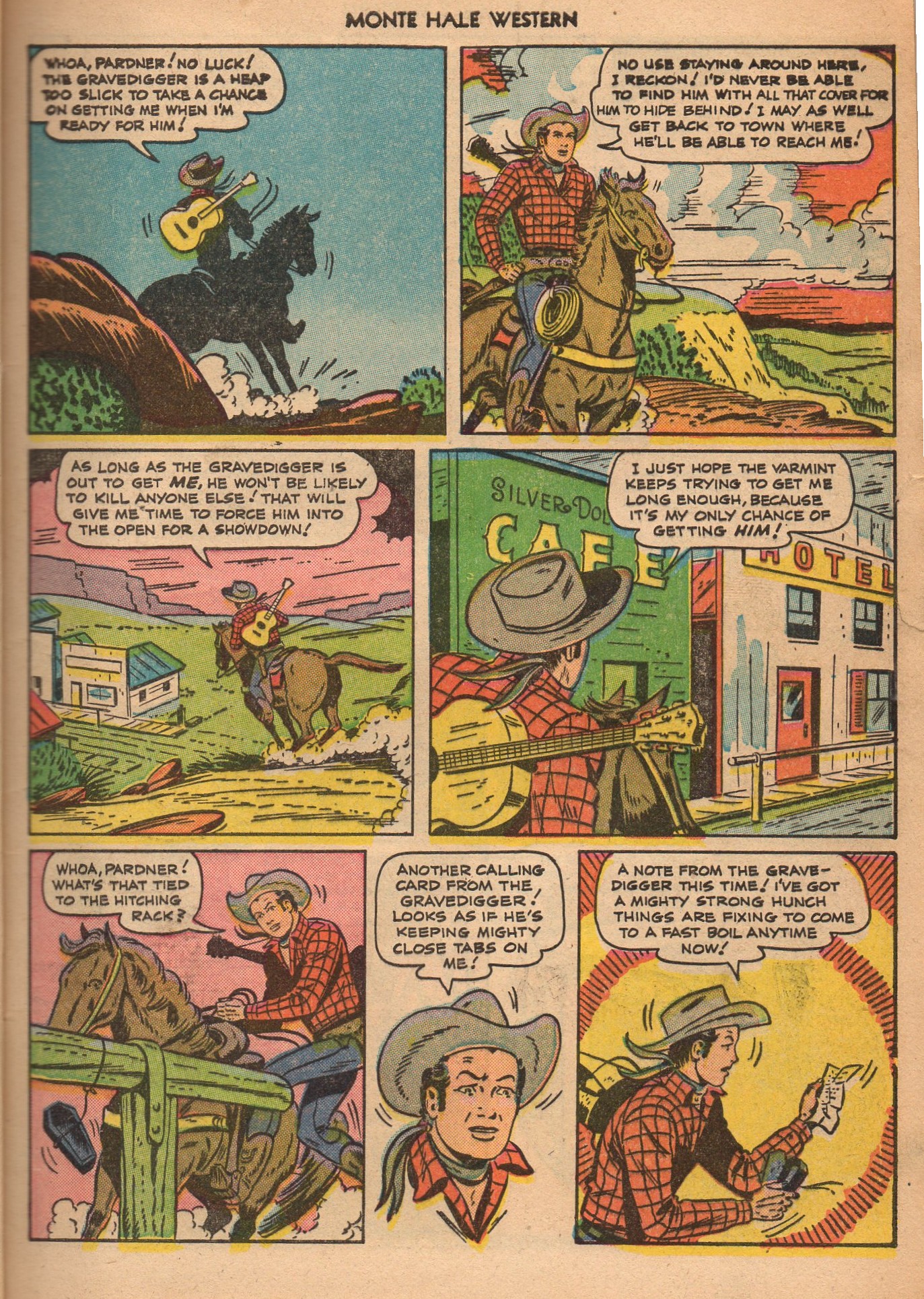 Read online Monte Hale Western comic -  Issue #51 - 9
