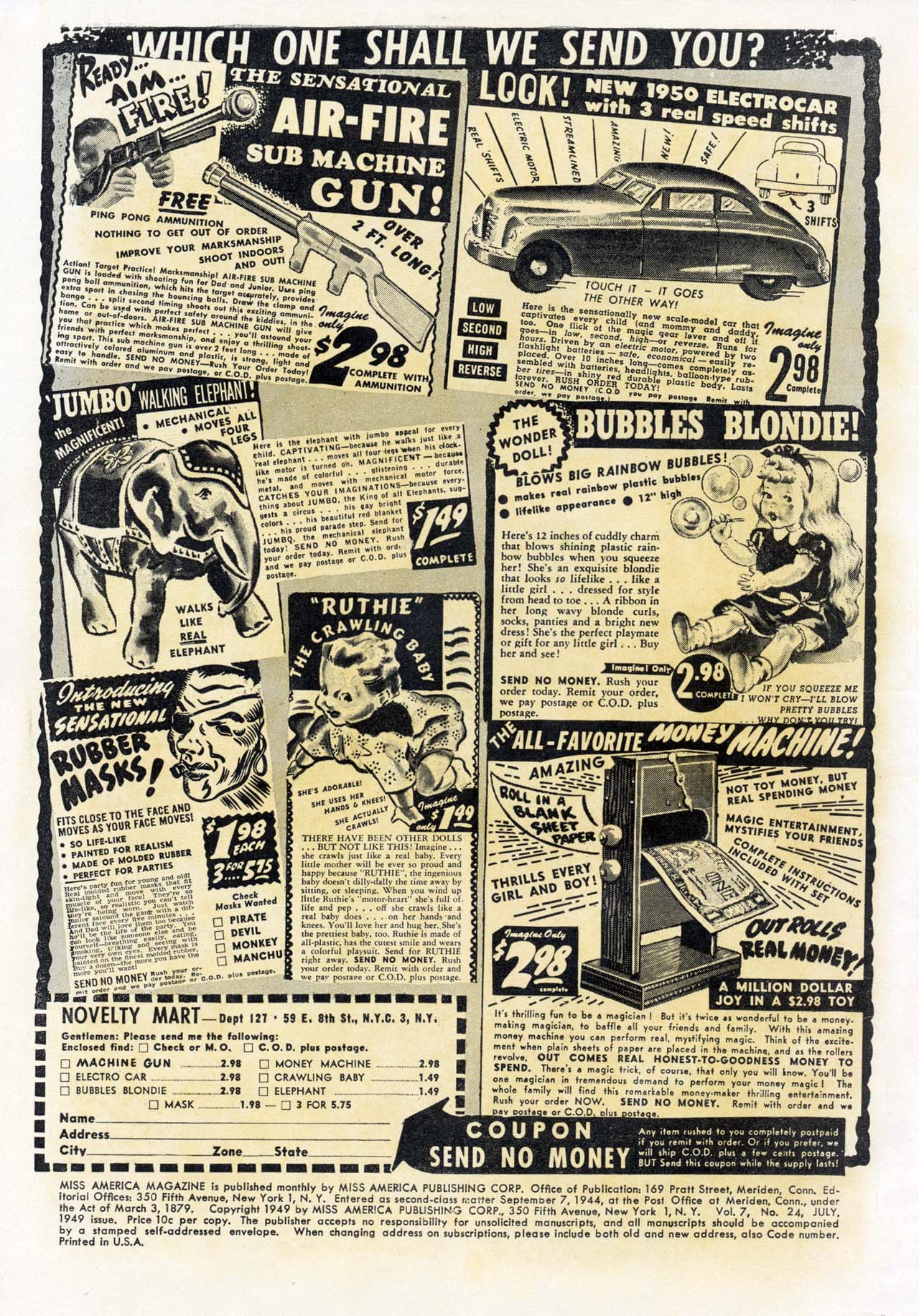 Read online Miss America Magazine comic -  Issue #57 - 2