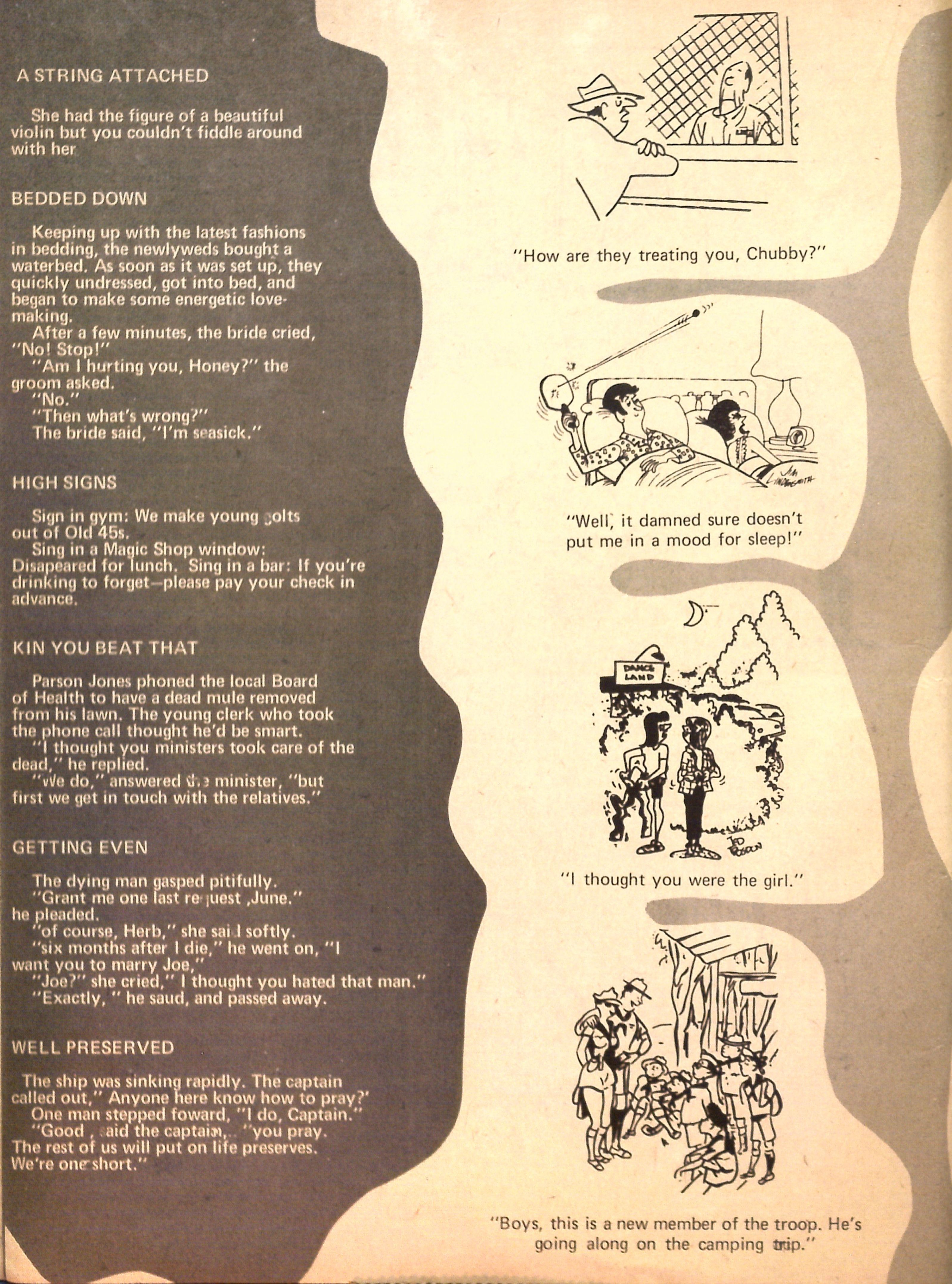 Read online Cartoons and Gags comic -  Issue #90 - 24