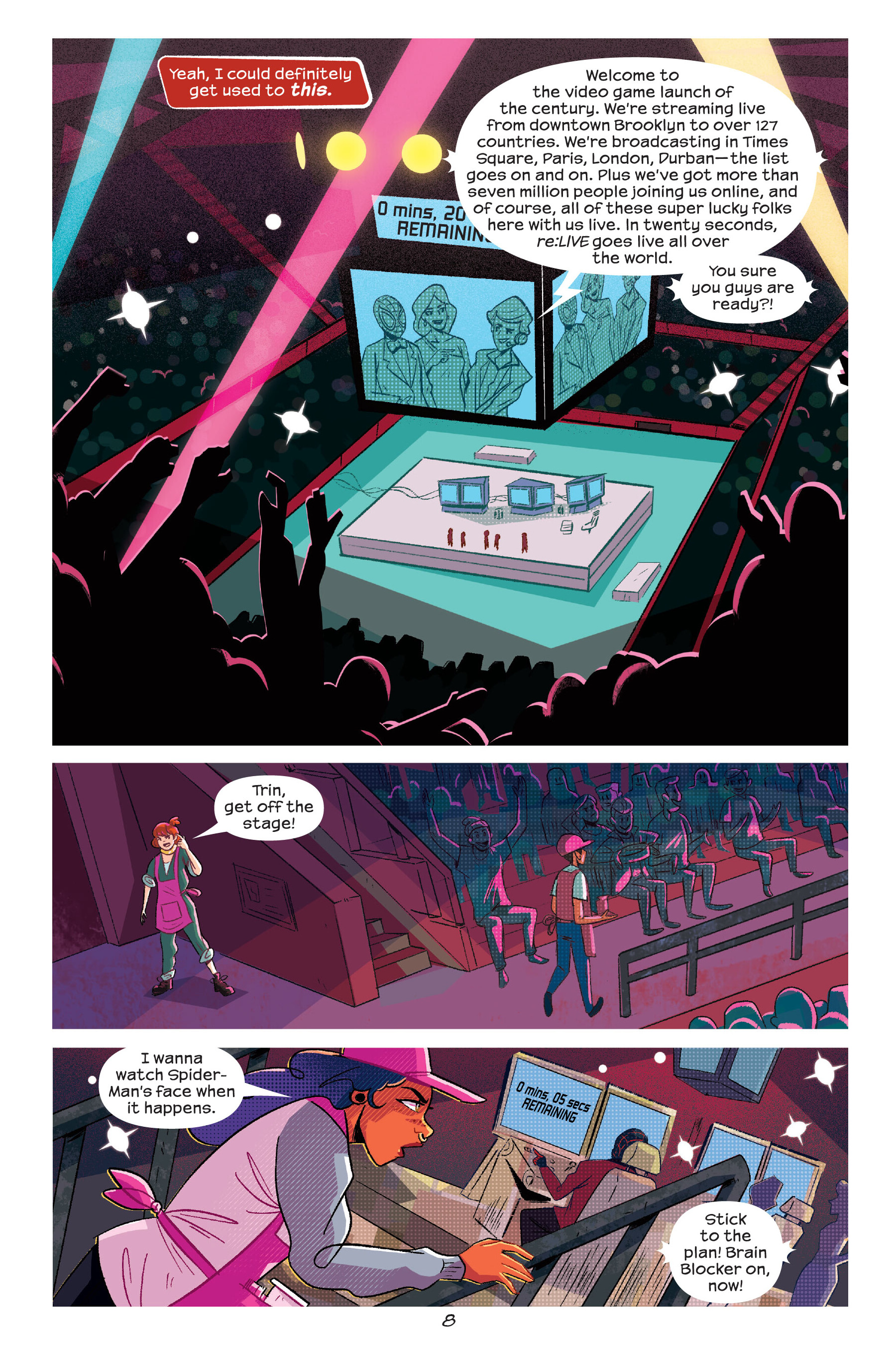 Read online Miles Morales: Stranger Tides comic -  Issue # TPB - 9