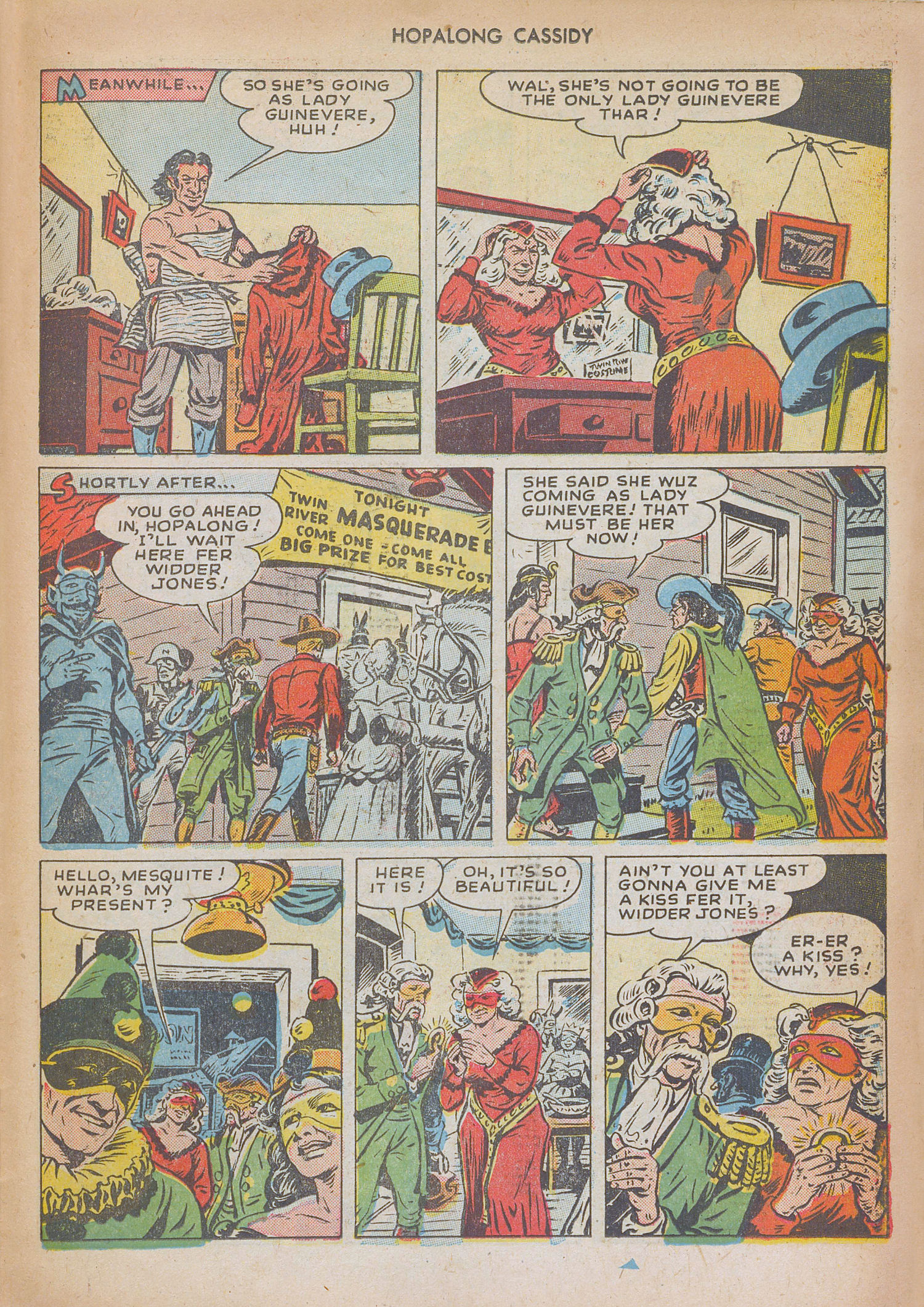 Read online Hopalong Cassidy comic -  Issue #28 - 29