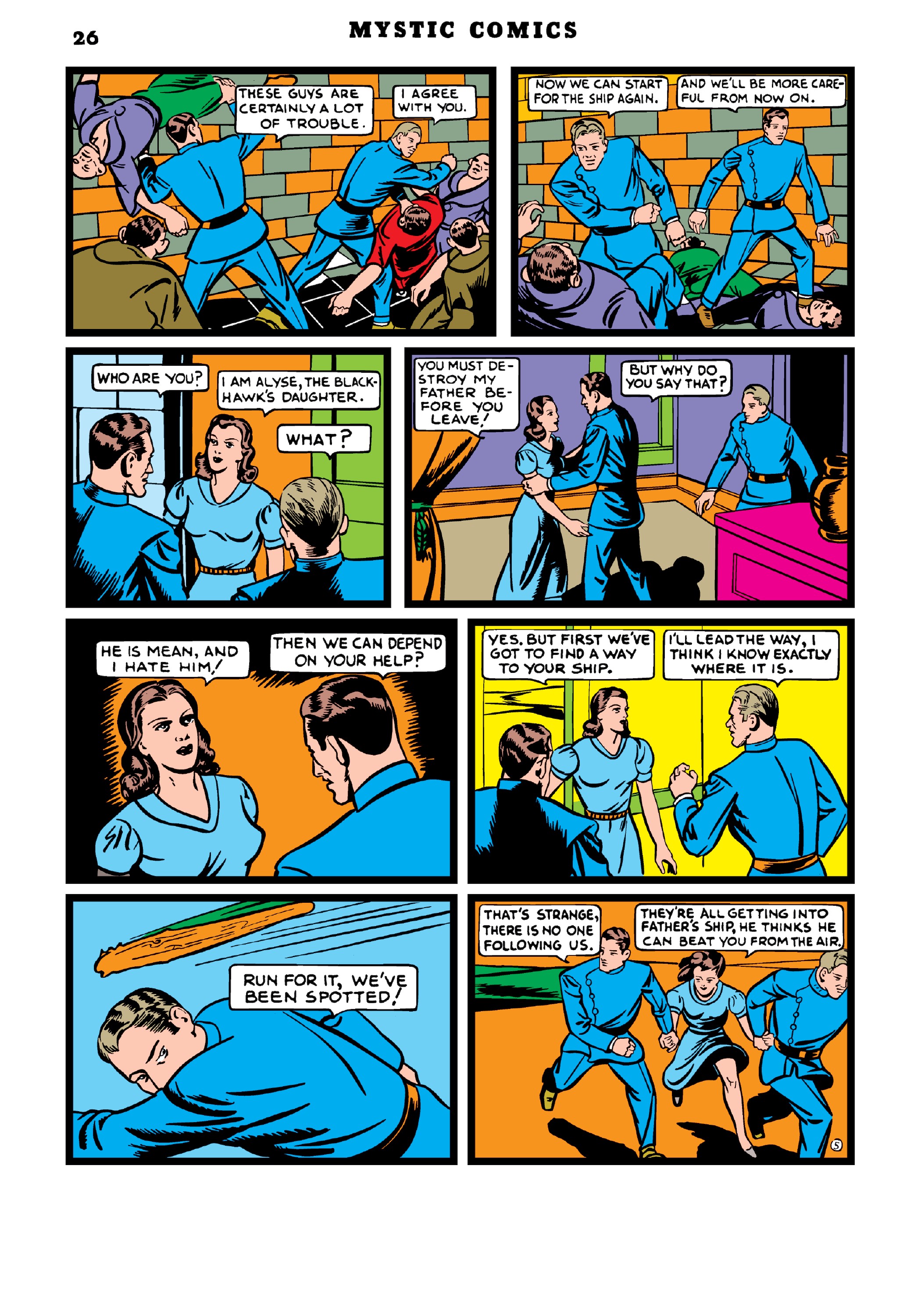 Read online Mystic Comics comic -  Issue # (1940) _Marvel Masterworks - Golden Age  (Part 2) - 1