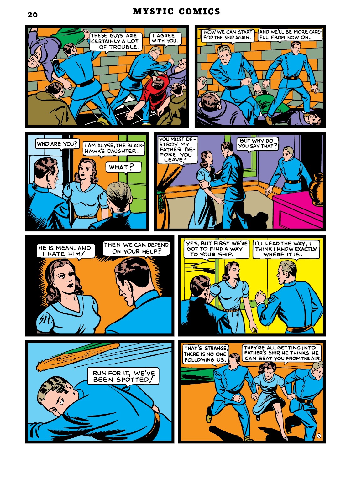 <{ $series->title }} issue Marvel Masterworks - Golden Age Mystic Comics (Part 2) - Page 1