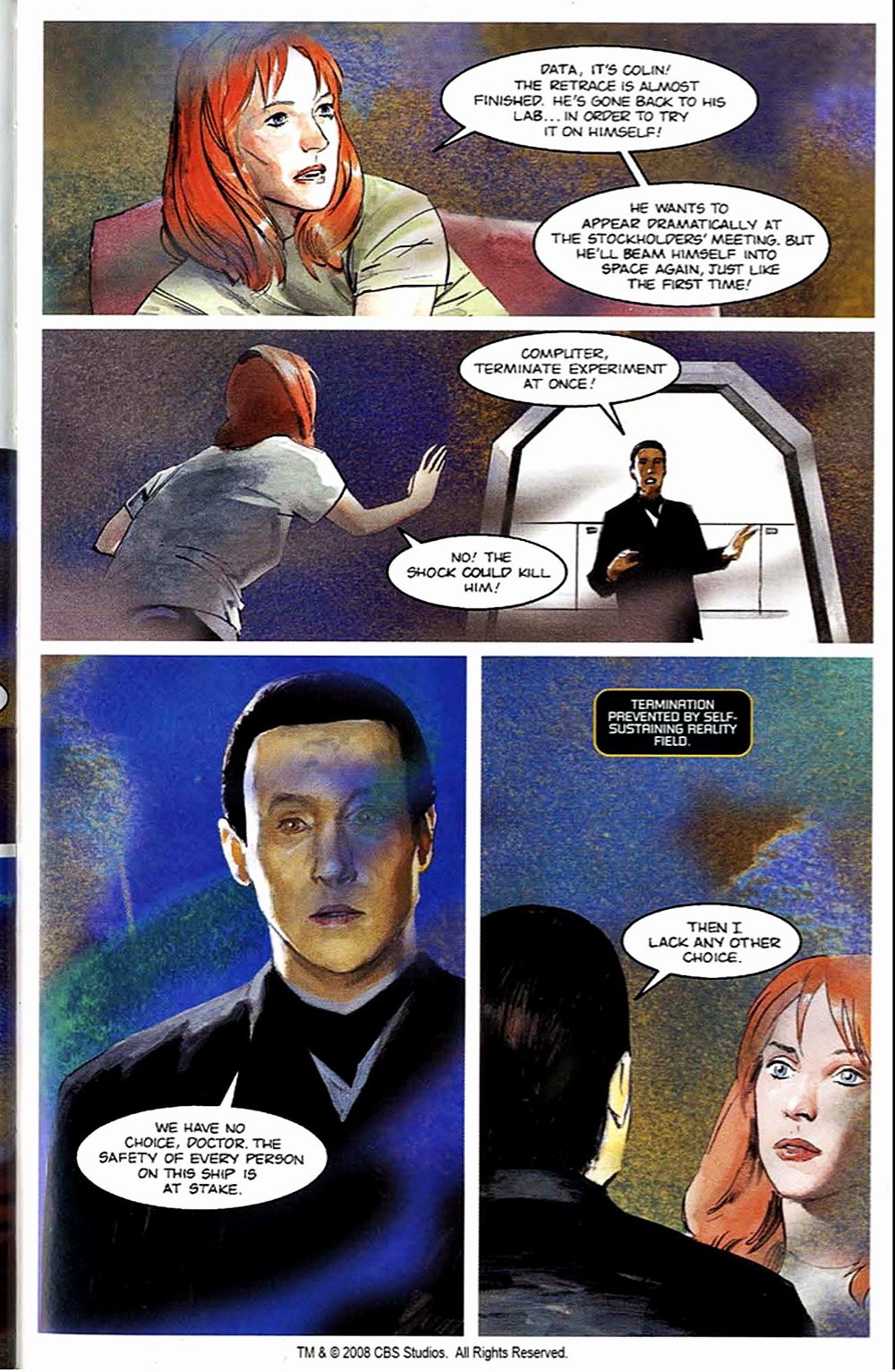 Read online Star Trek: The Next Generation: Forgiveness comic -  Issue # TPB - 85