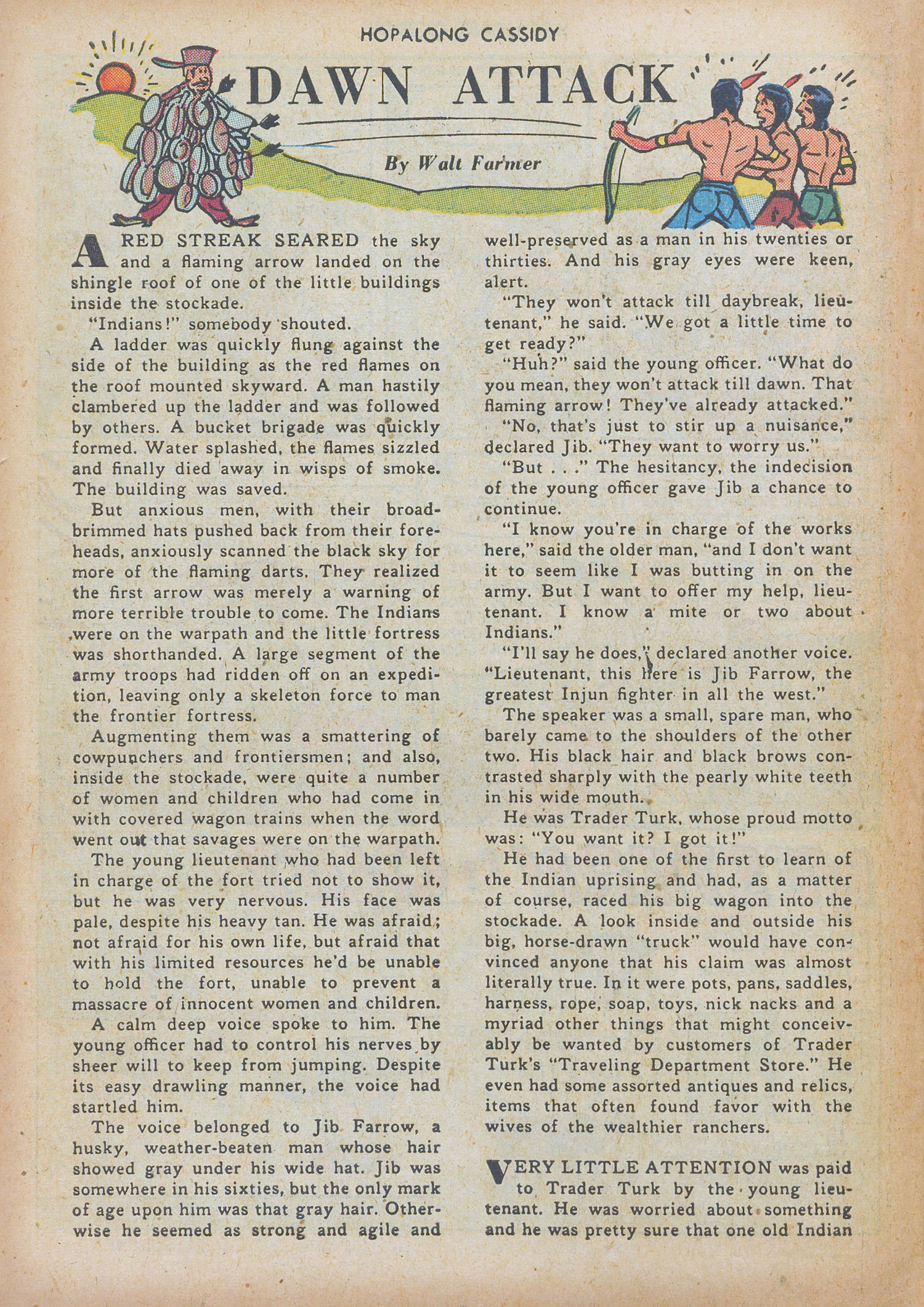 Read online Hopalong Cassidy comic -  Issue #34 - 34