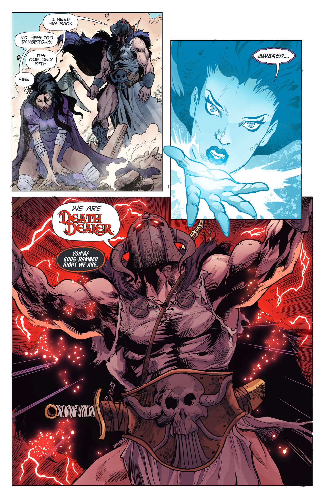 Read online Frank Frazetta's Death Dealer (2022) comic -  Issue #2 - 21